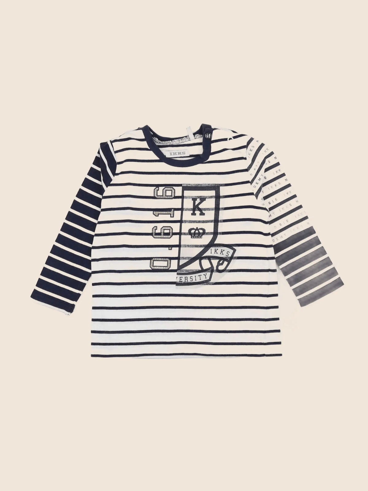 IKKS - tee-shirt bleu - 12 mois