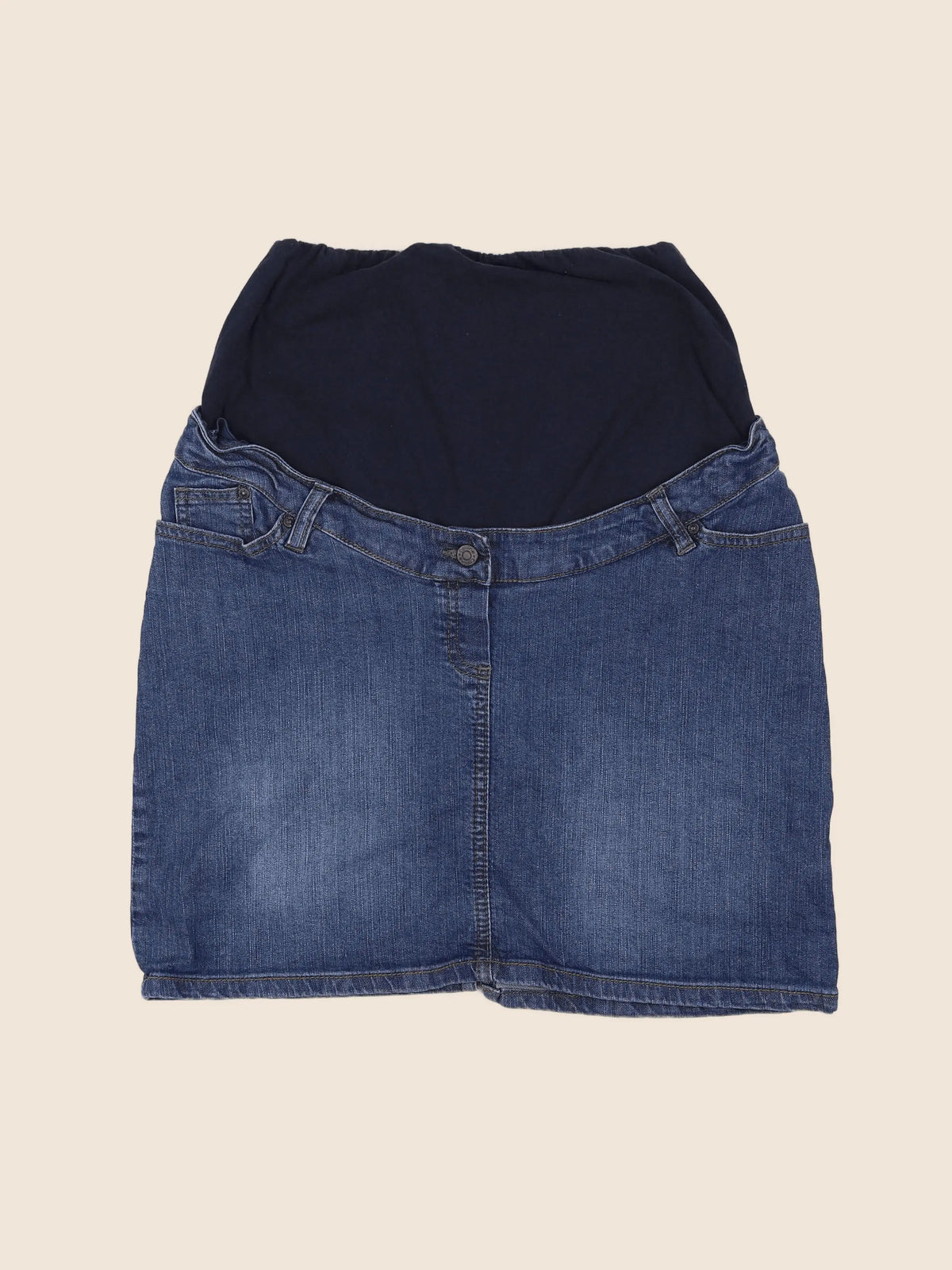 Vertbaudet - jupe grossesse bleu - 40
