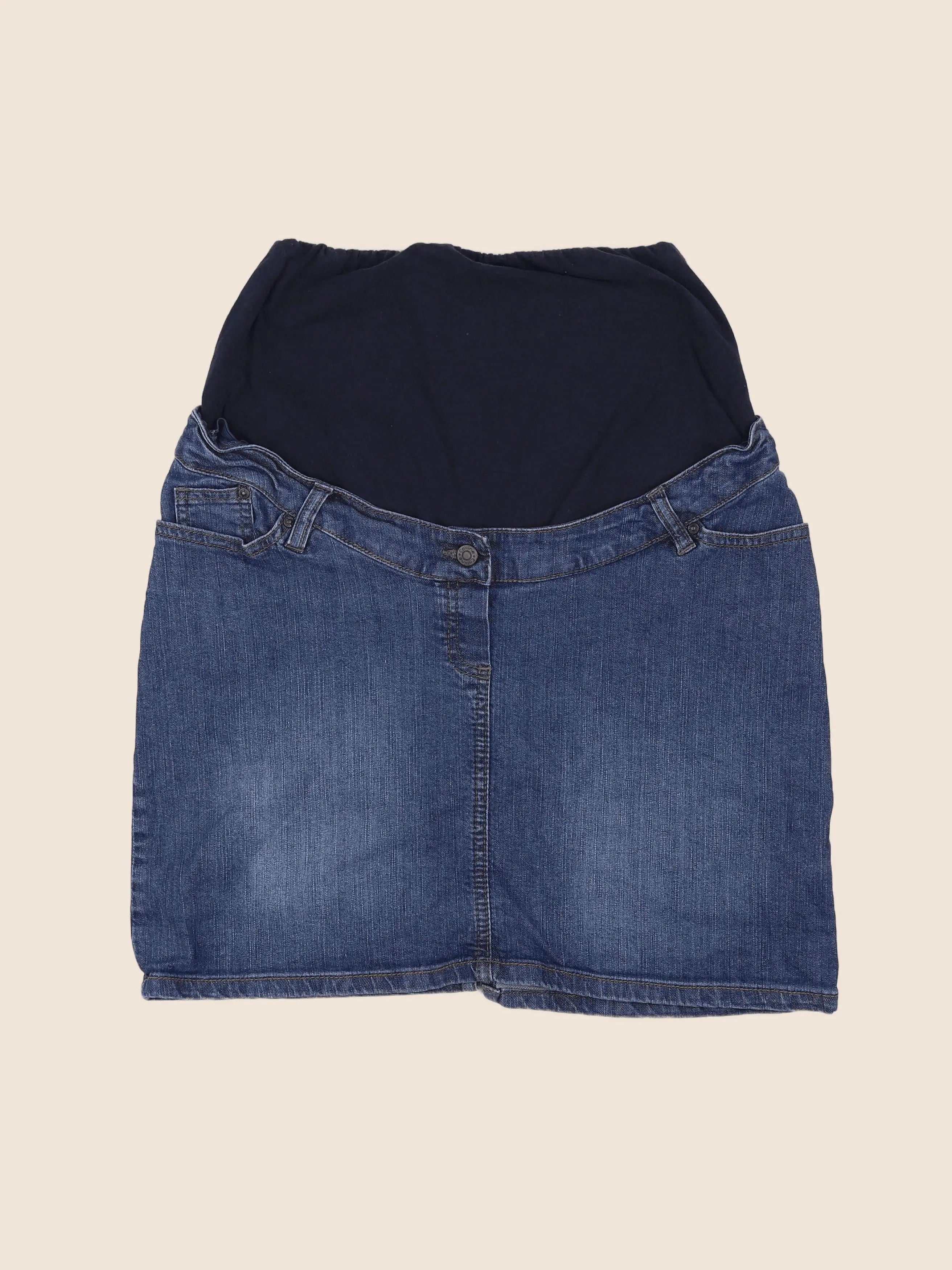Vertbaudet - jupe grossesse bleu - 40