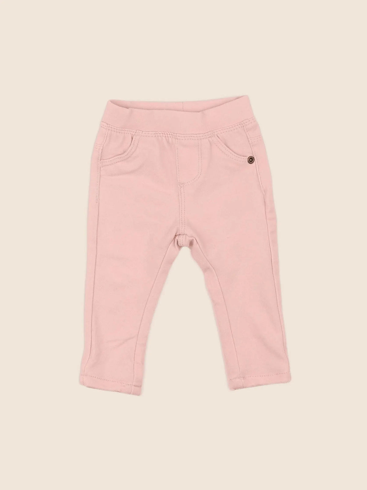 Vertbaudet - jegging rose - 3 mois