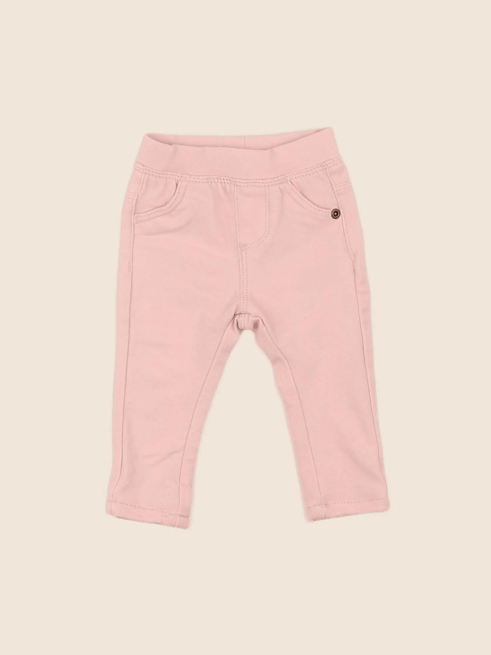 Vertbaudet - jegging rose - 3 mois