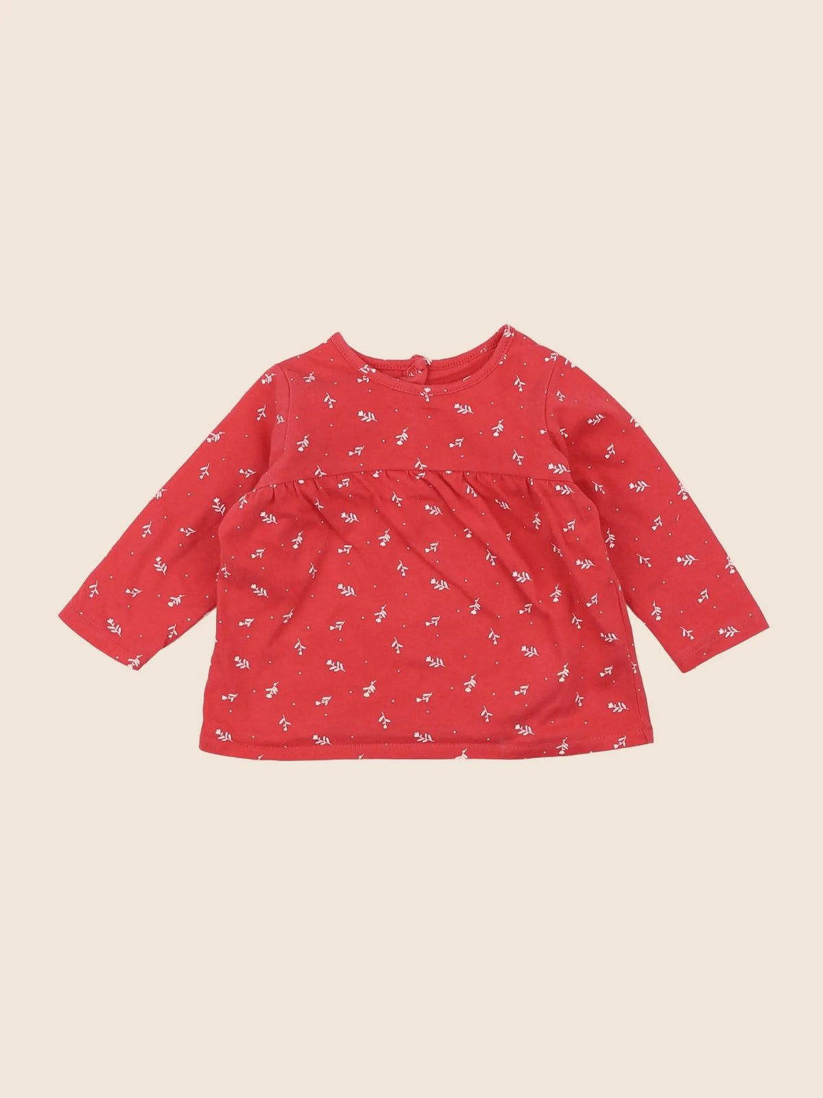 Vertbaudet - tee-shirt rose - 6 mois