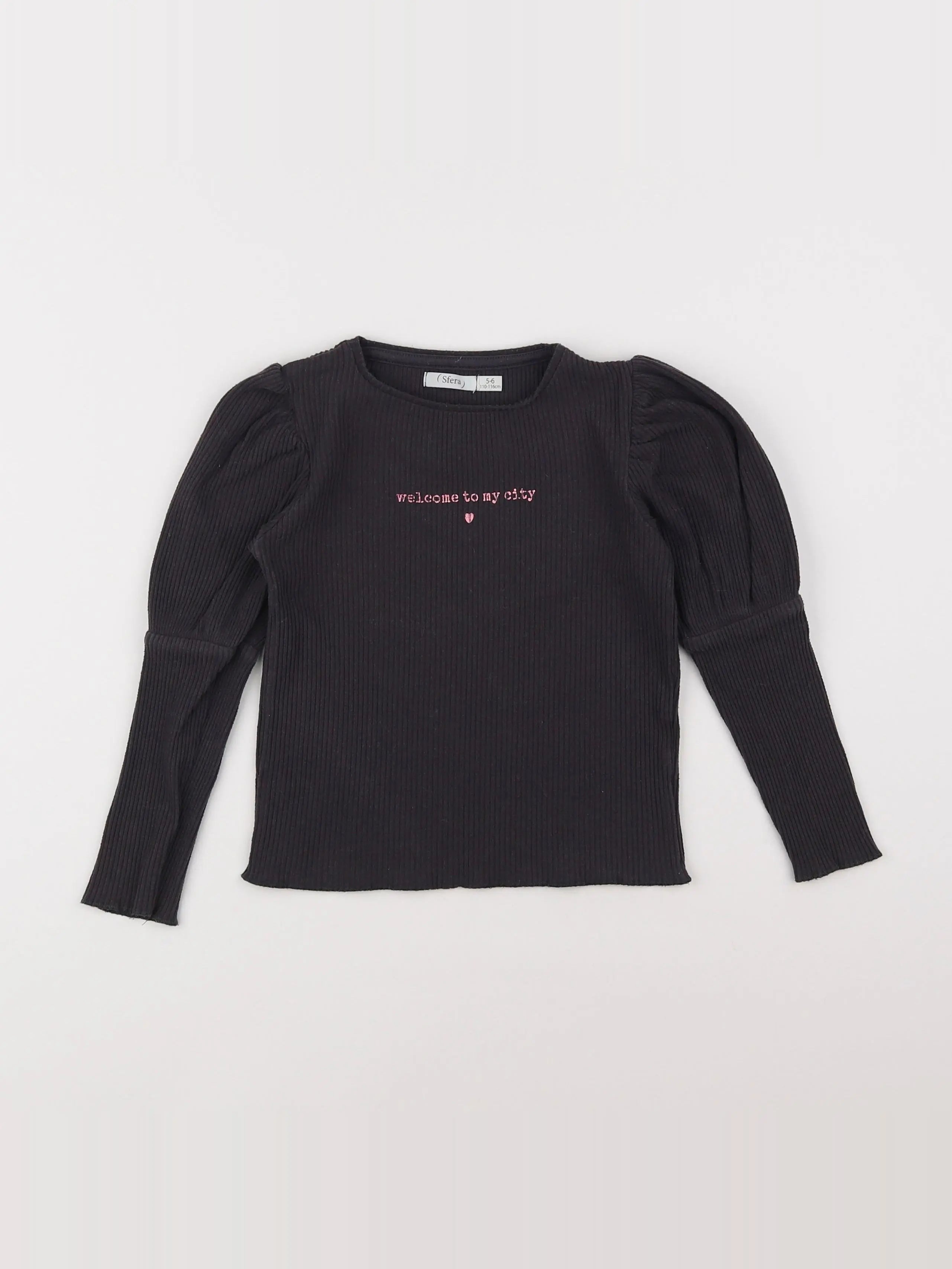 Sfera - tee-shirt gris - 5/6 ans