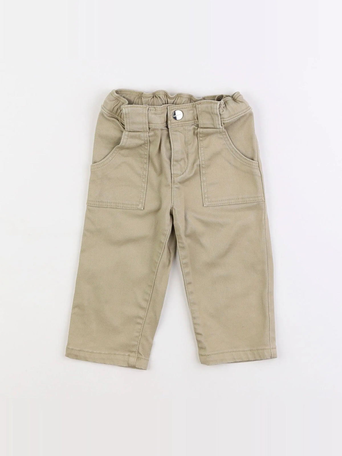 Jacadi - jean beige - 12 mois