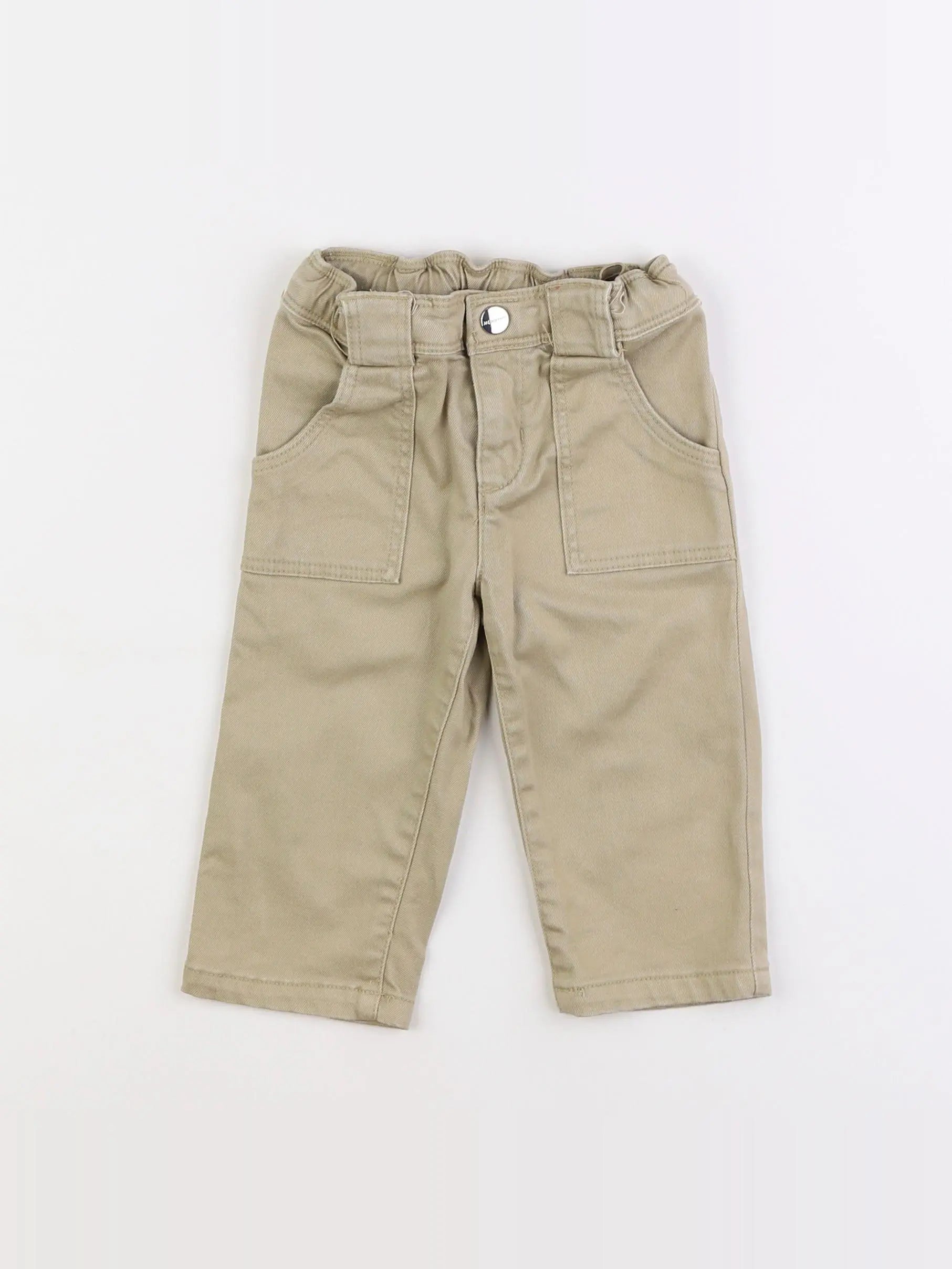Jacadi - jean beige - 12 mois