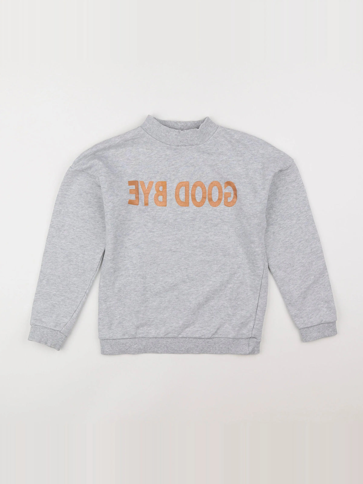 Galeries Lafayette - sweat gris - 10 ans