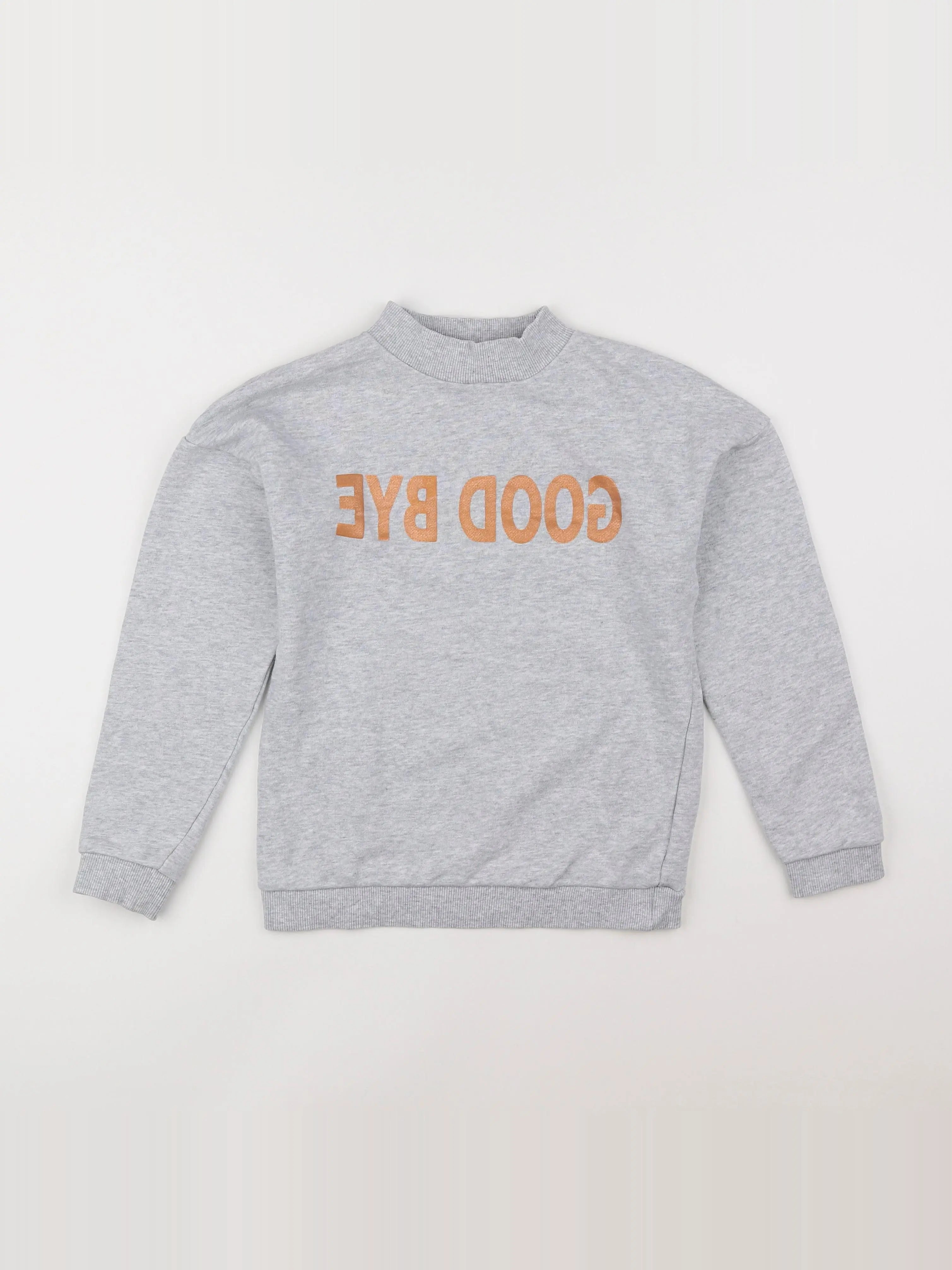 Galeries Lafayette - sweat gris - 10 ans