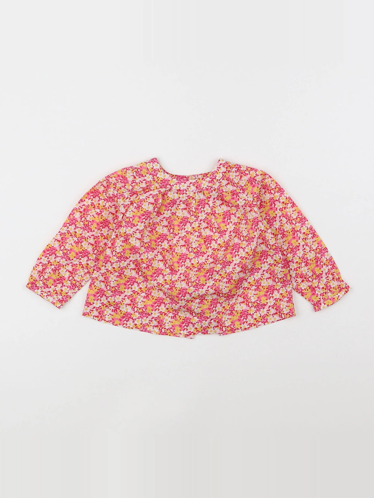 Jacadi - blouse liberty multicolore - 12 mois