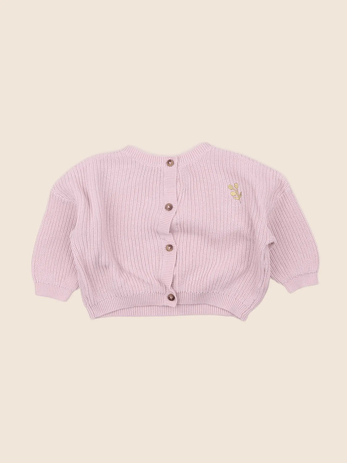 Vertbaudet - gilet rose - 6 mois