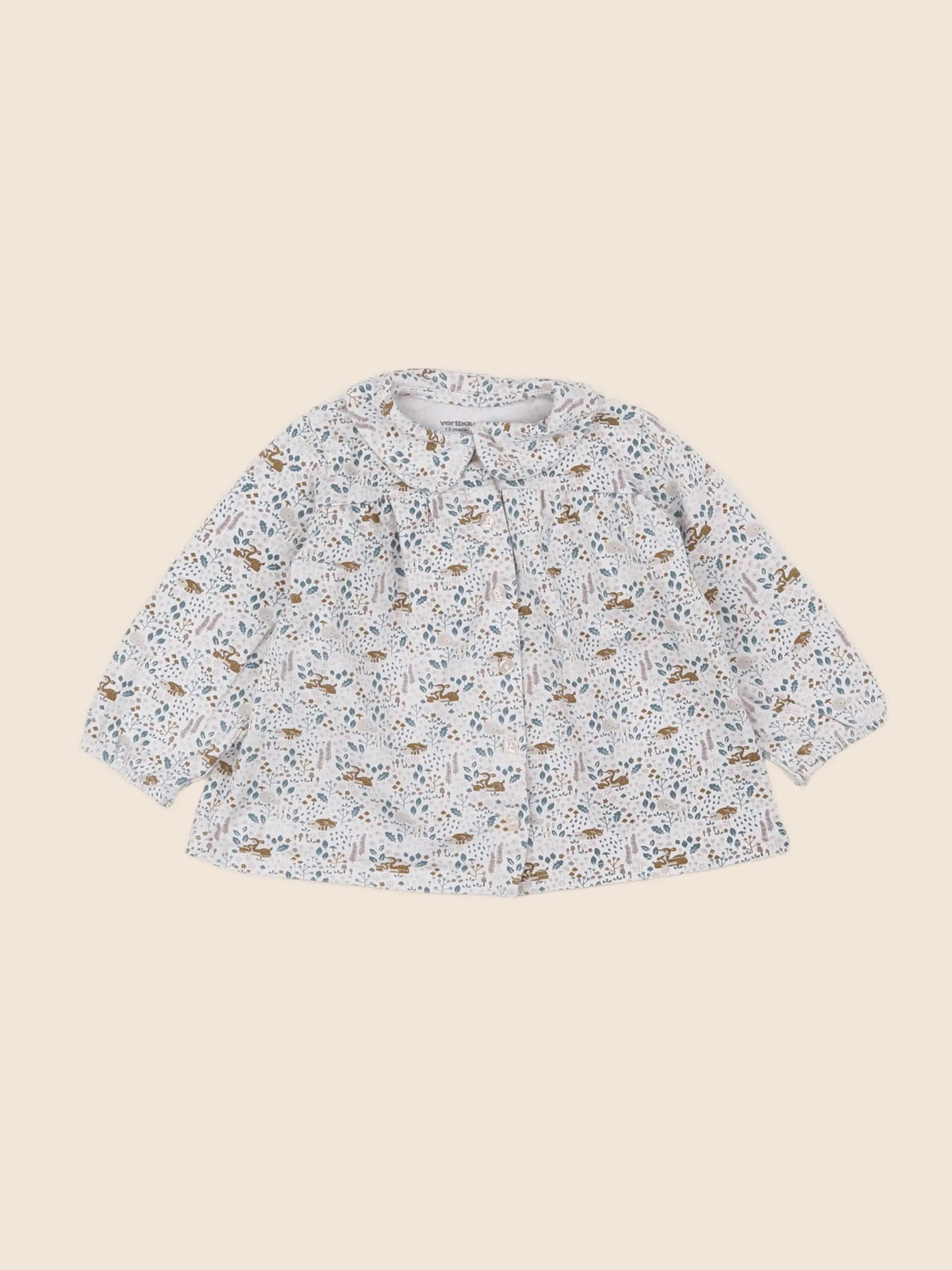 Vertbaudet - tee-shirt multicolore - 12 mois
