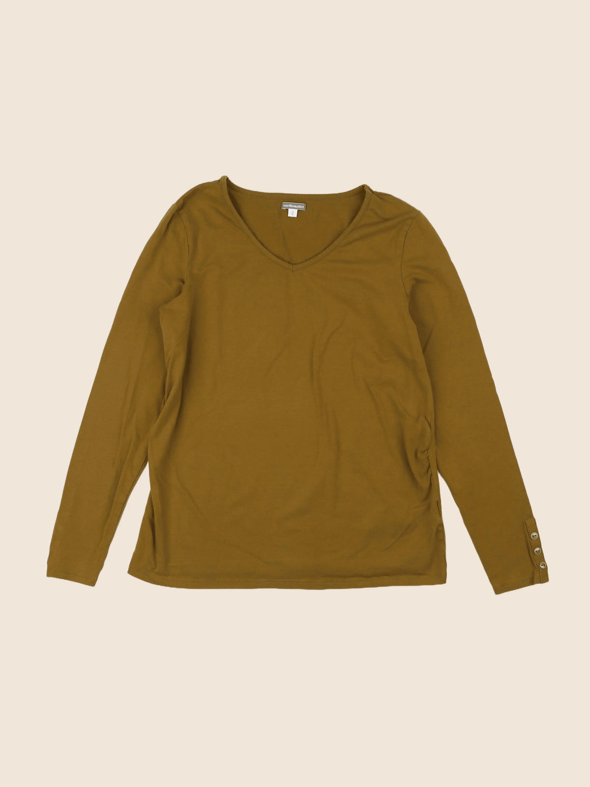 Vertbaudet - tee-shirt grossesse jaune - 42 à 44