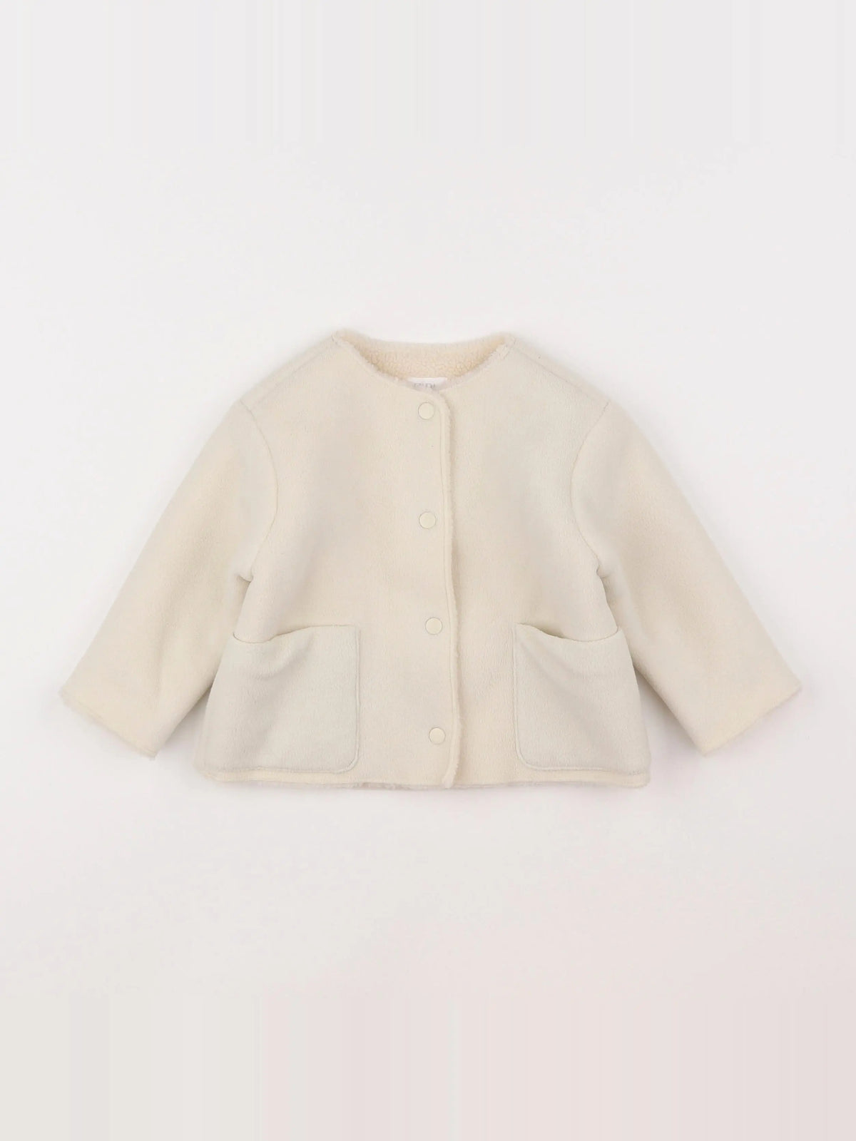 Zara - veste beige - 6/9 mois