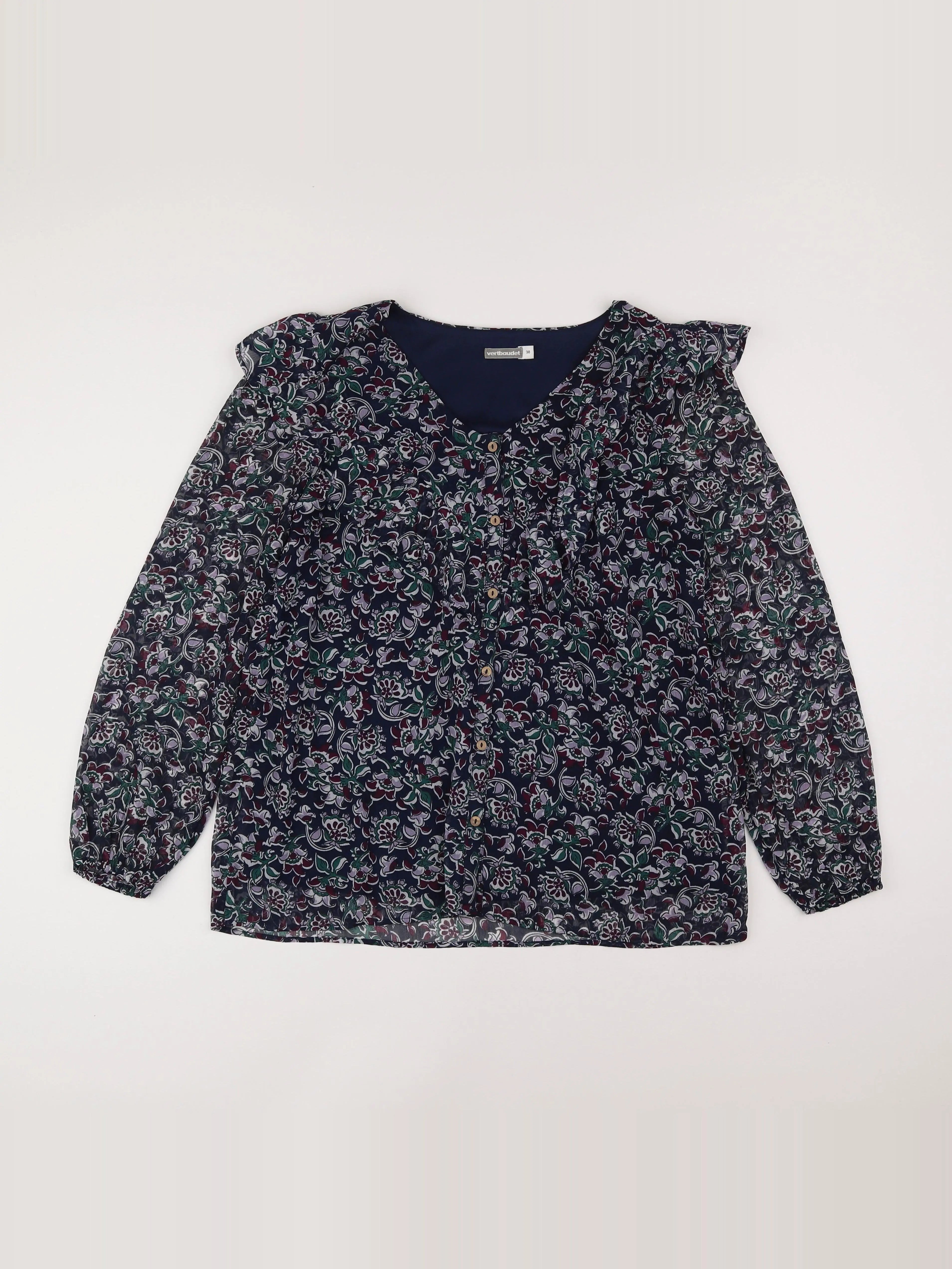 Vertbaudet - tee-shirt grossesse multicolore - 38