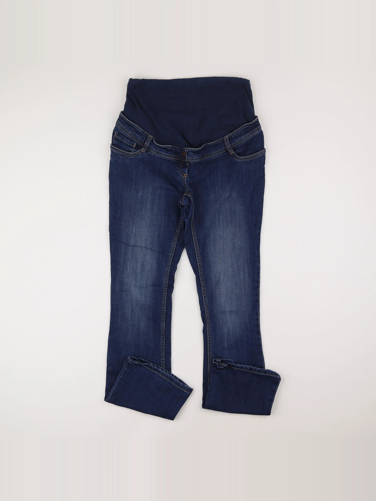 Vertbaudet - jean grossesse bleu - 38