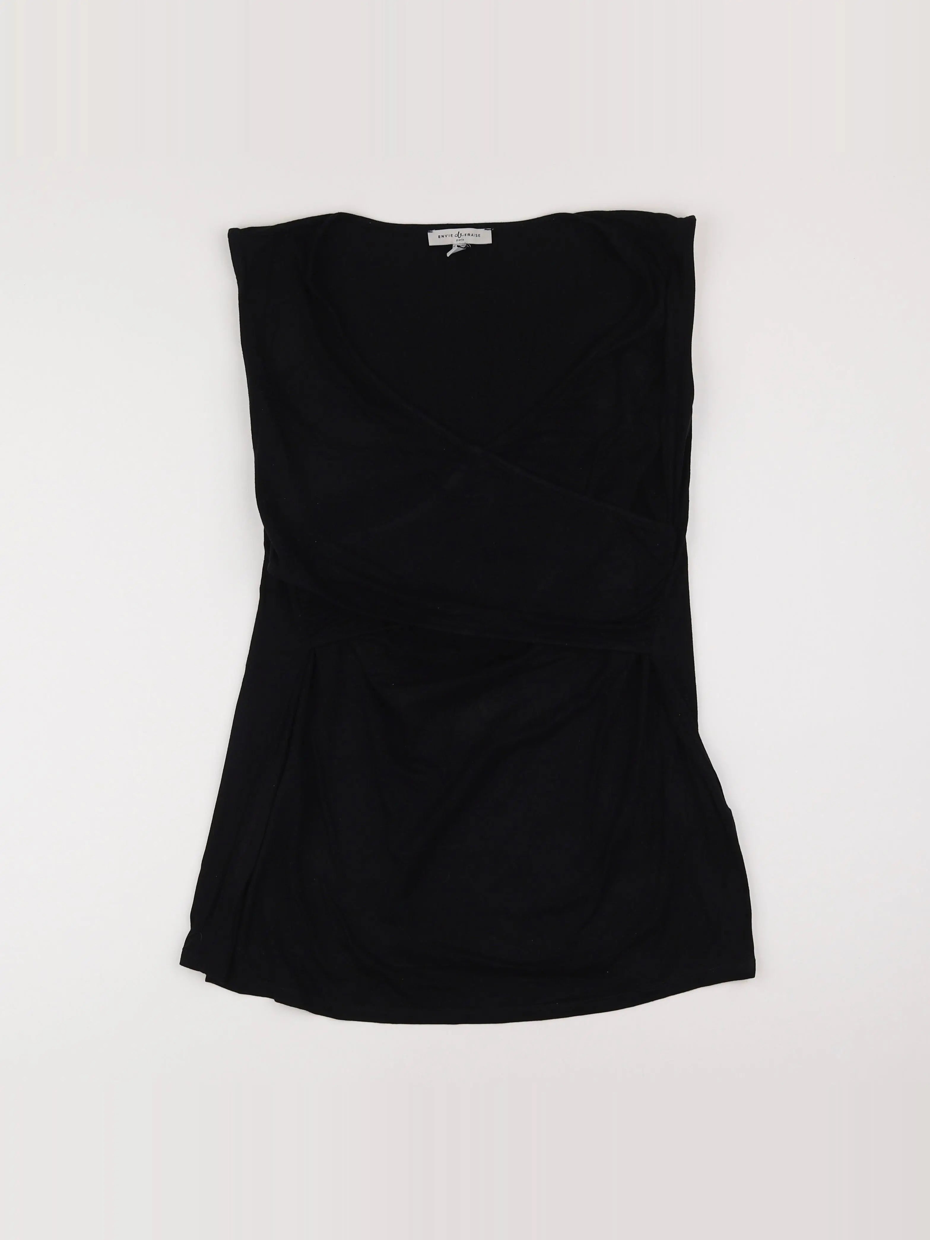 Envie de fraise - robe grossesse noir - 42 à 44