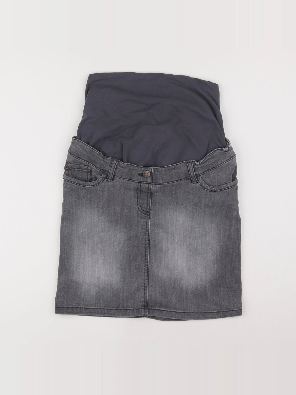 Vertbaudet - jupe grossesse gris - 34
