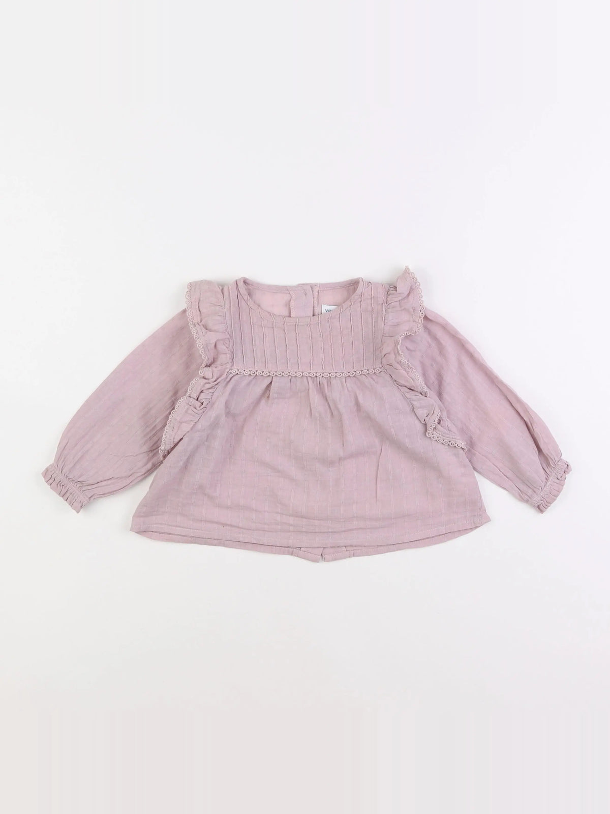 Vertbaudet - blouse rose - 18 mois