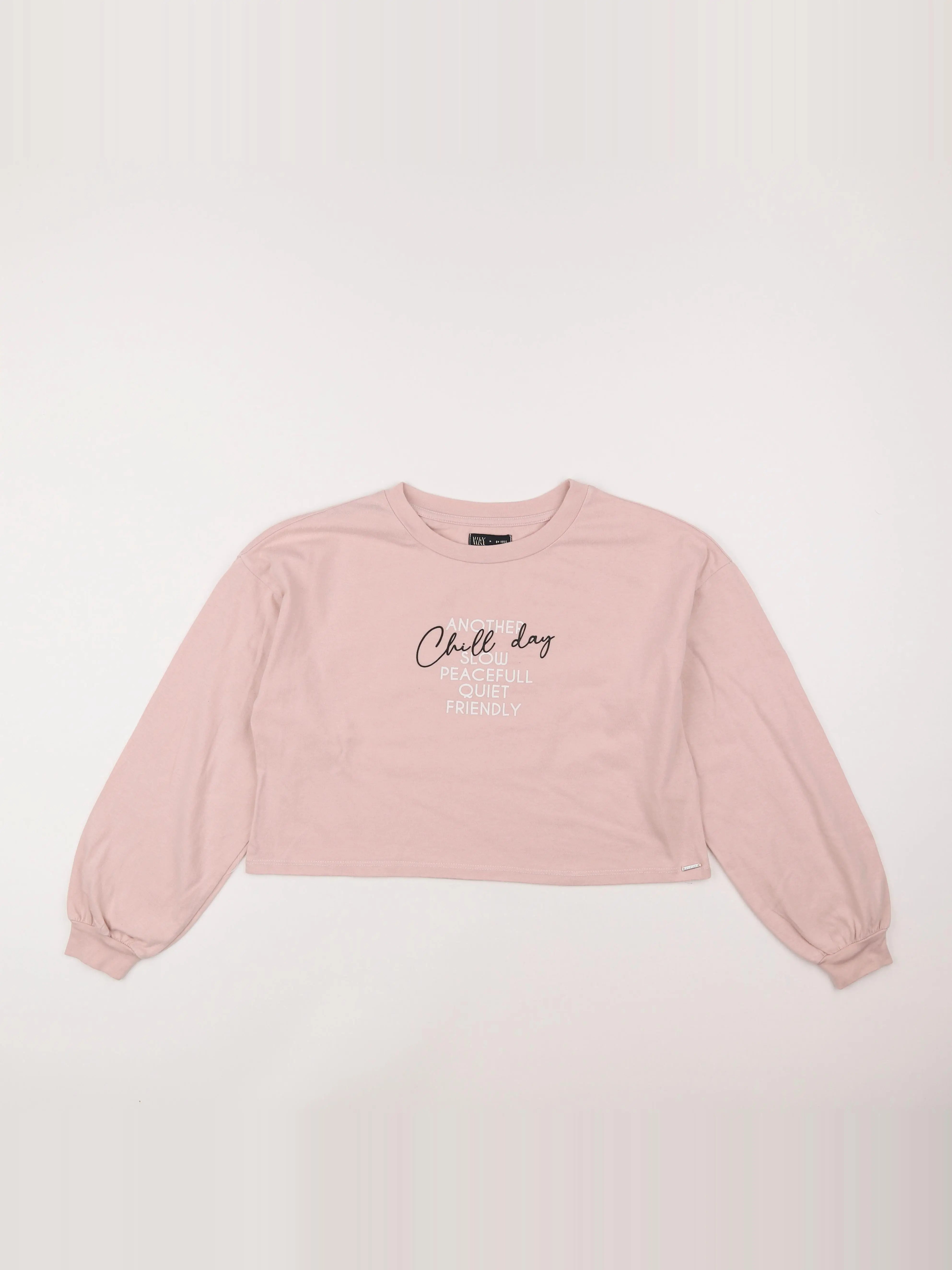 IKKS - tee-shirt rose - 14 ans