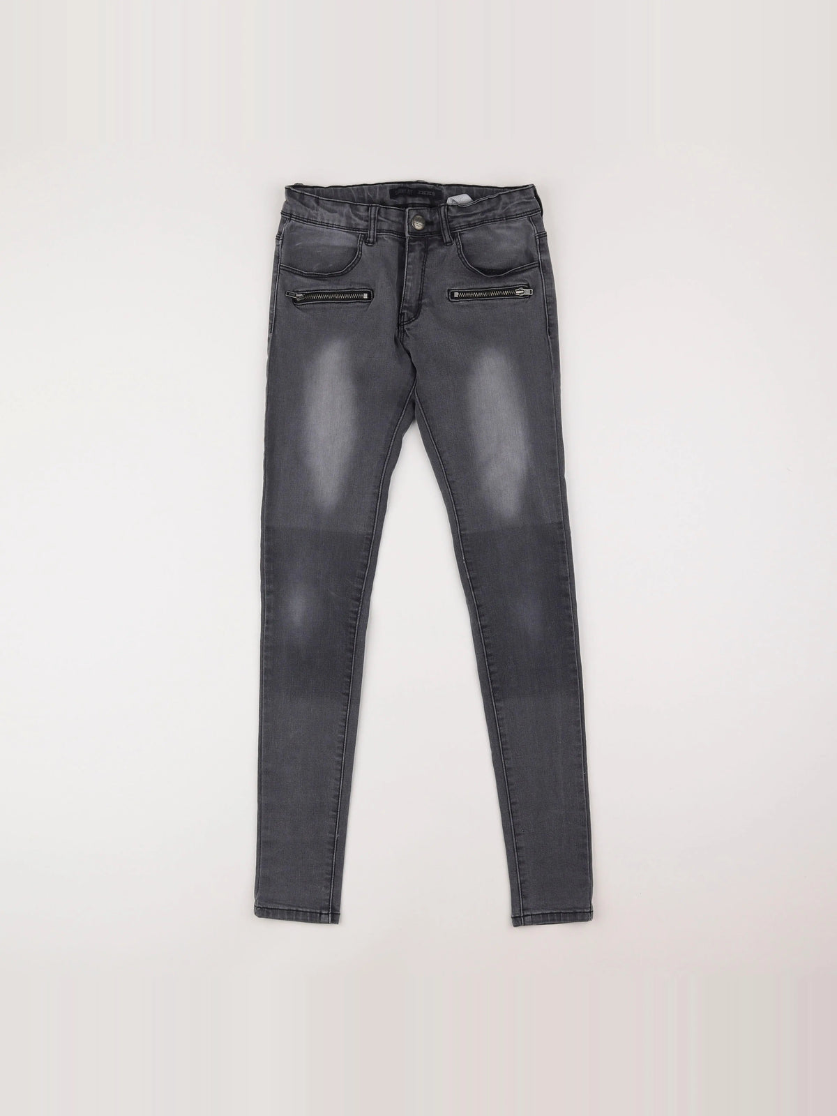 IKKS - jean gris - 10 ans