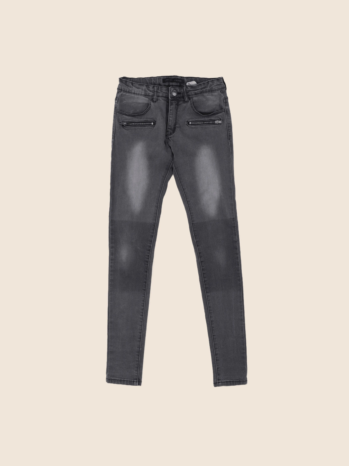 IKKS - jean gris - 10 ans