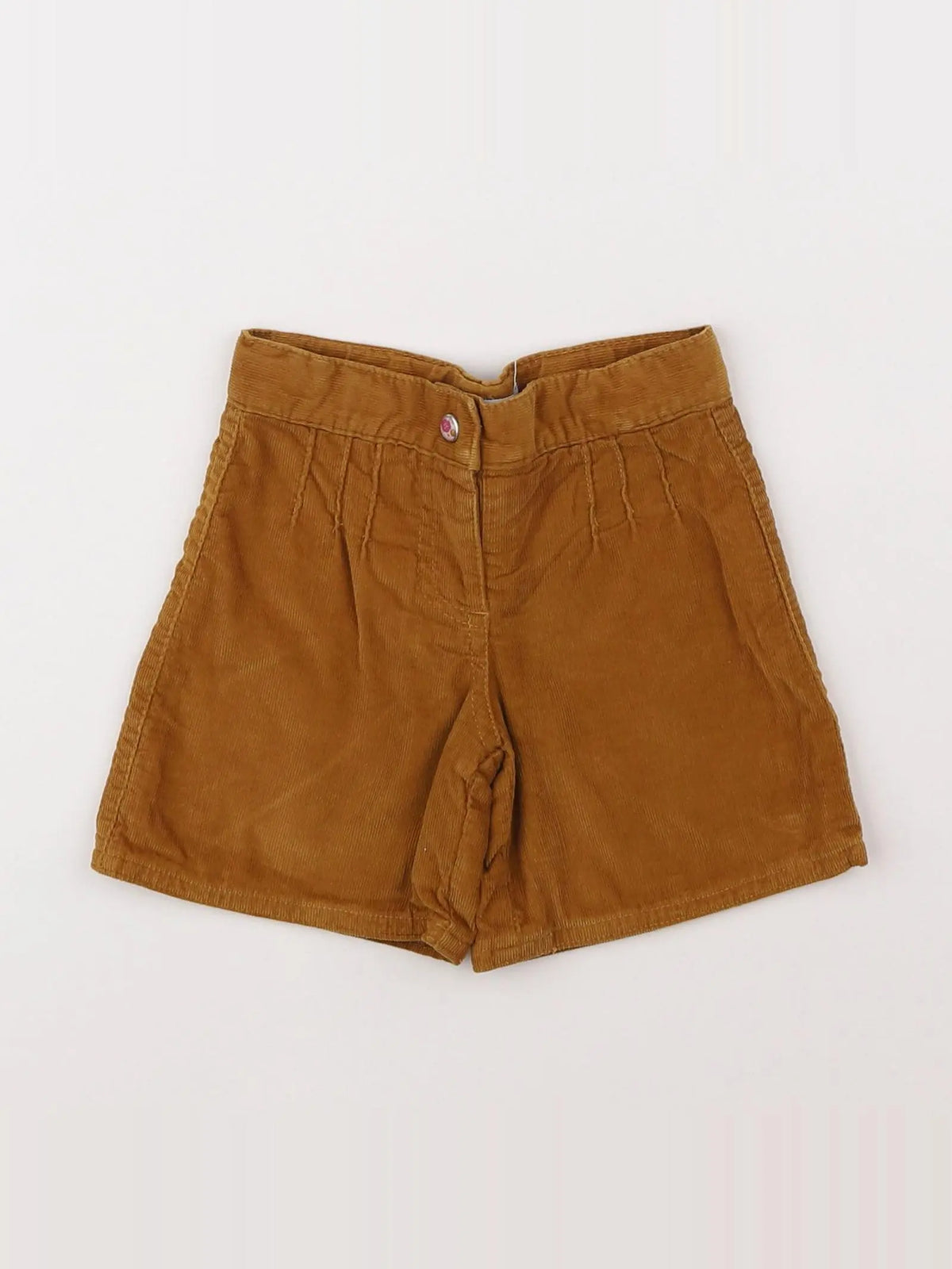 Vertbaudet - short orange - 9 mois