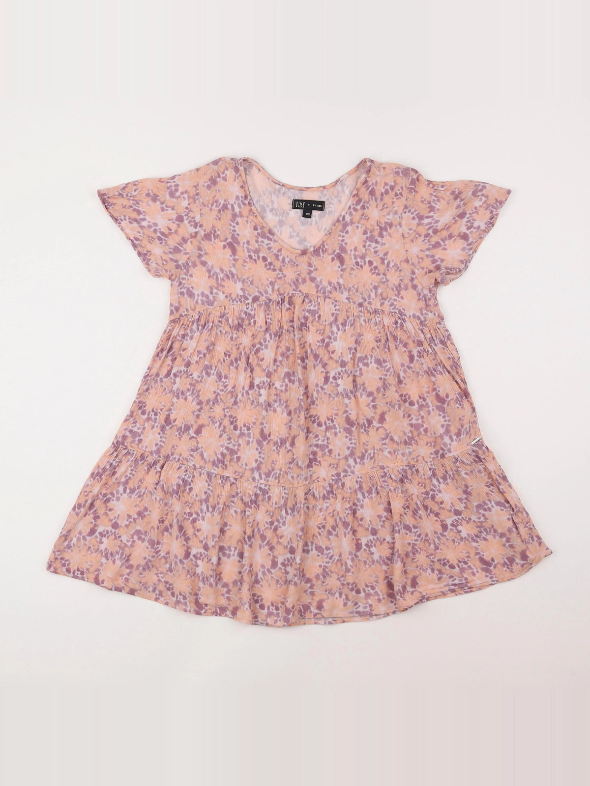 IKKS - robe rose - 10 ans