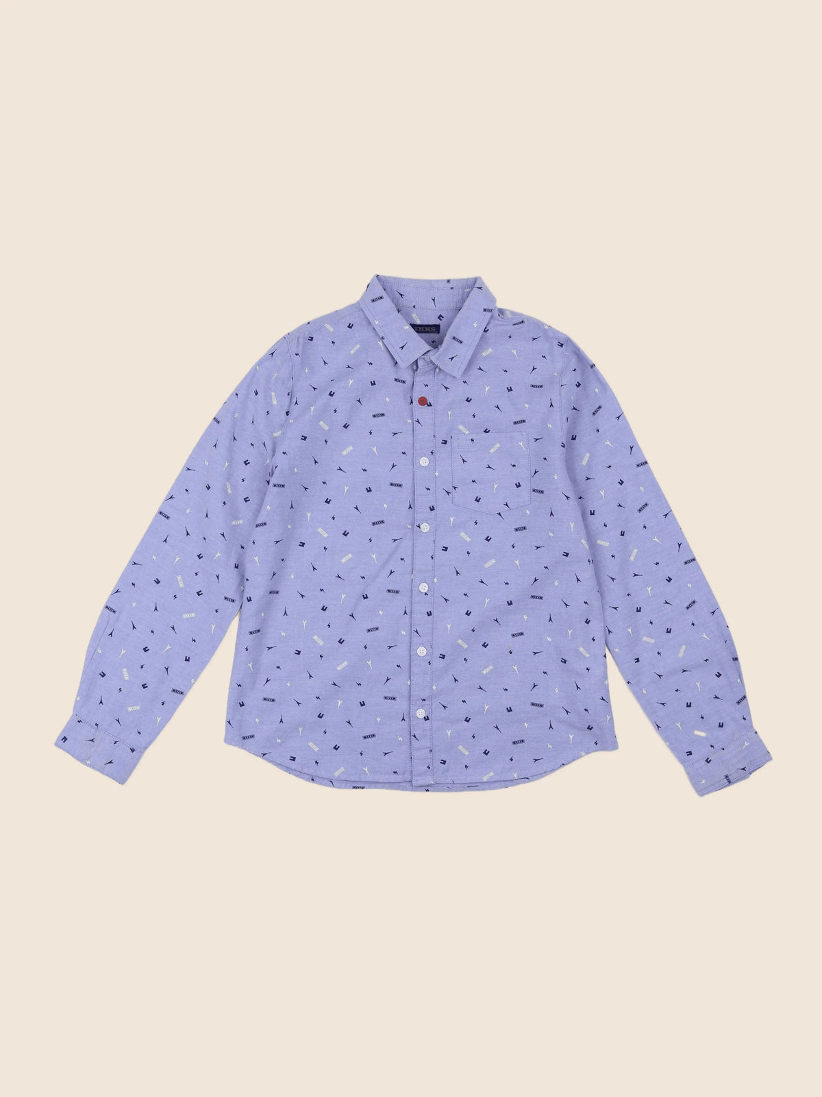IKKS - chemise bleu - 10 ans