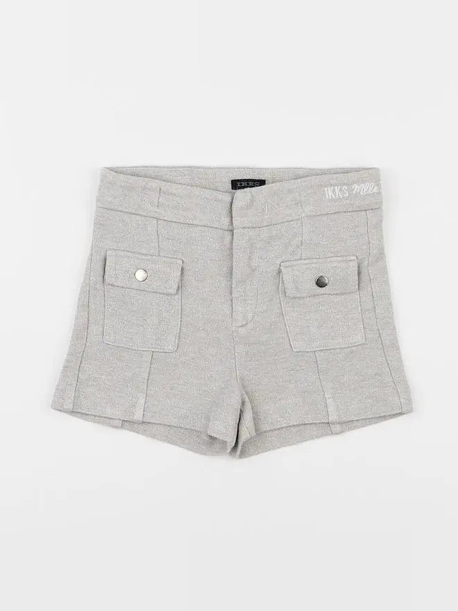 IKKS - short argent - 7 ans