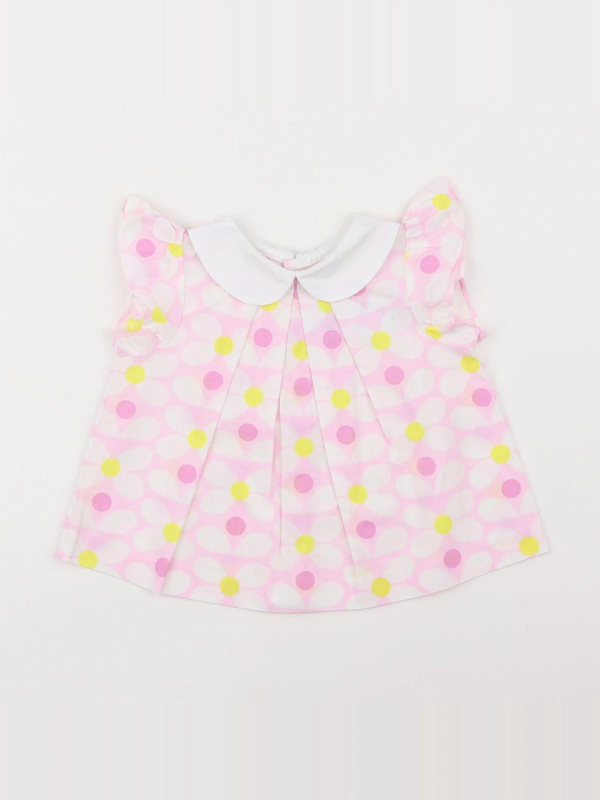 Jacadi - blouse rose - 12 mois