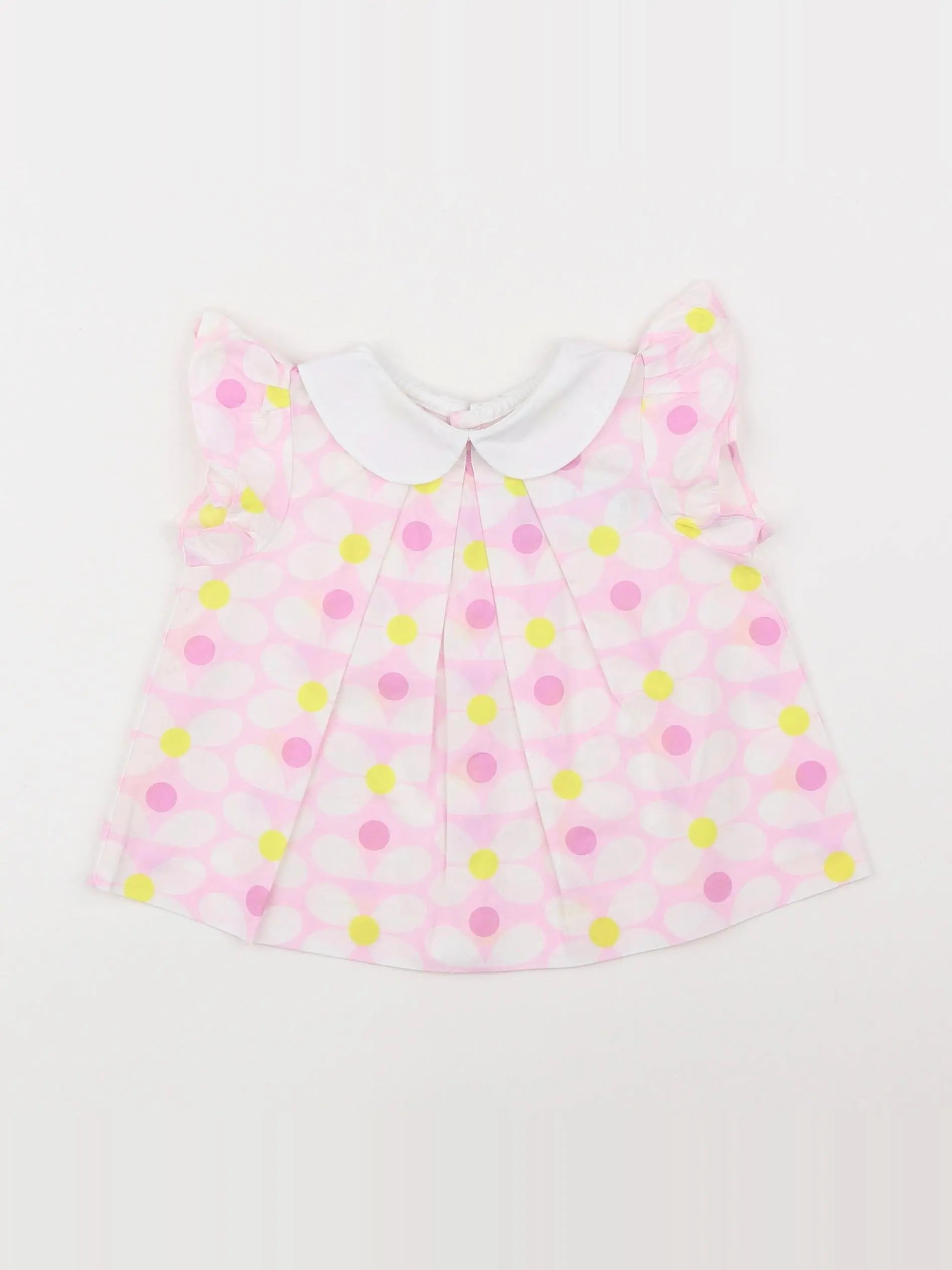 Jacadi - blouse rose - 12 mois