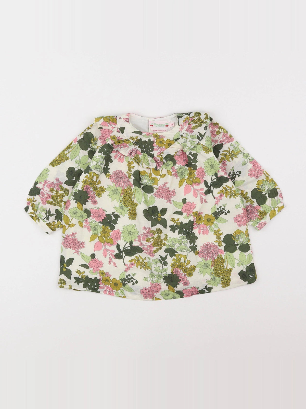 Bonpoint - robe multicolore - 12 mois