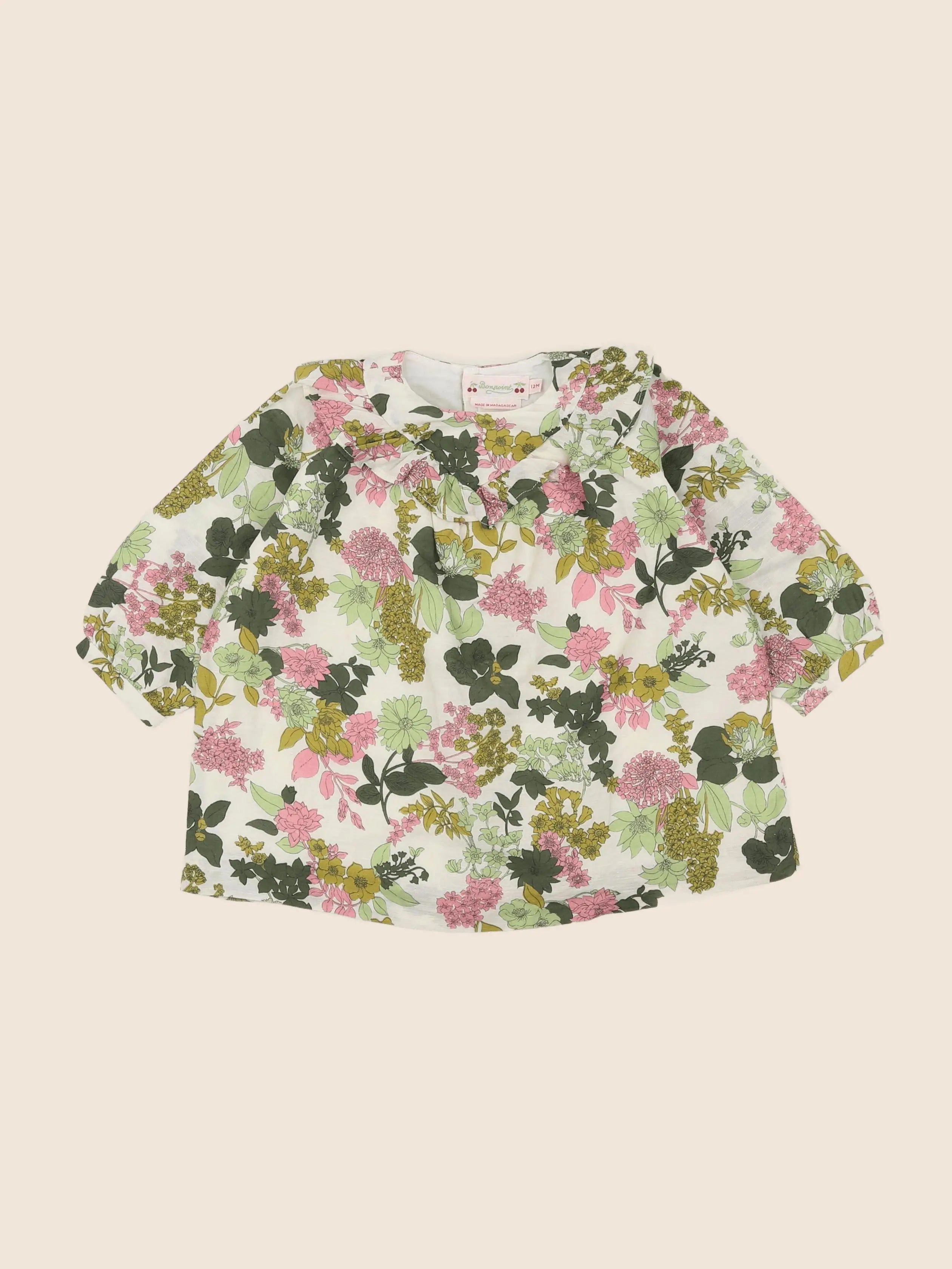 Bonpoint - robe multicolore - 12 mois