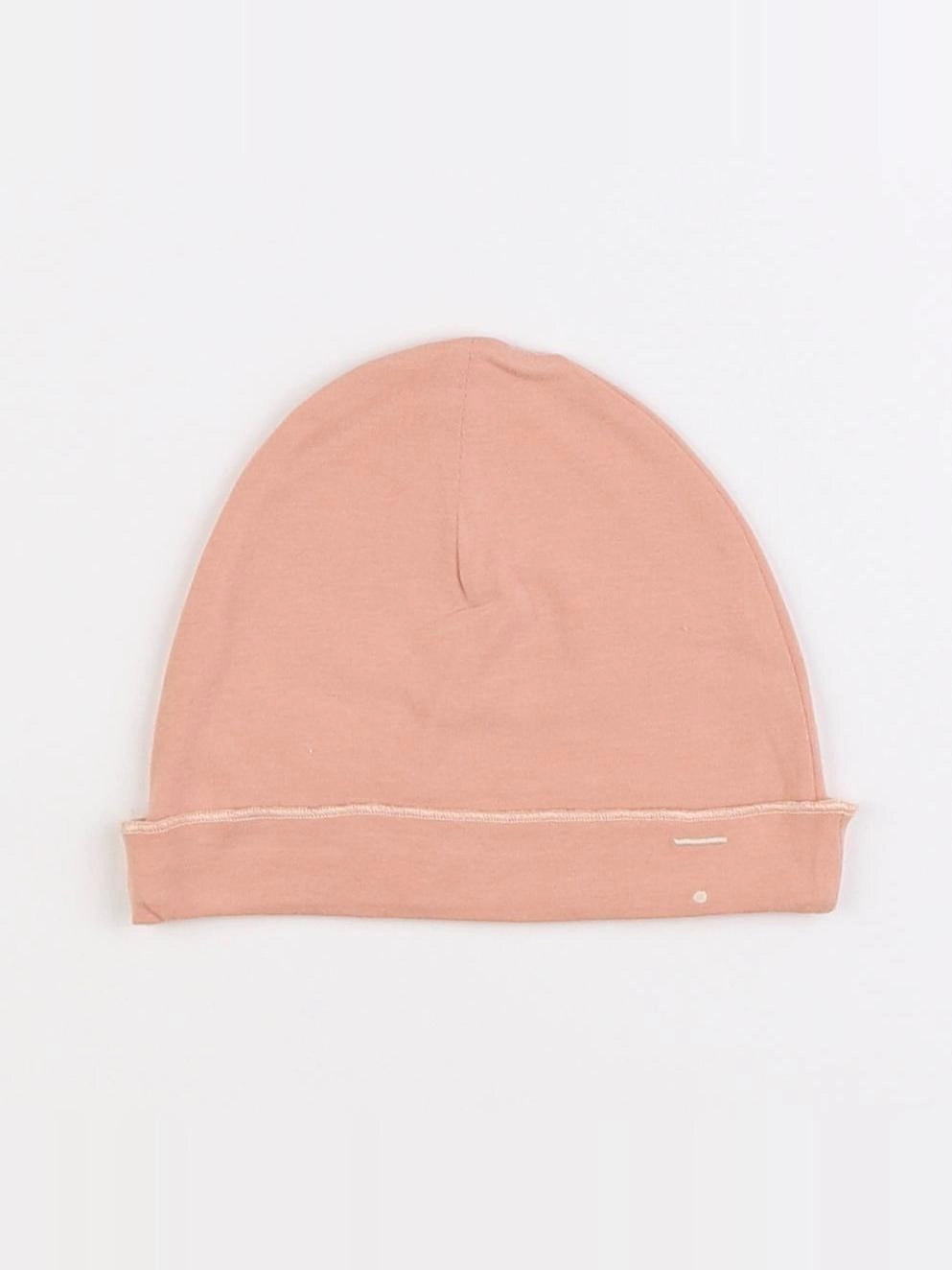 Gray Label - bonnet rose - 6/12 mois