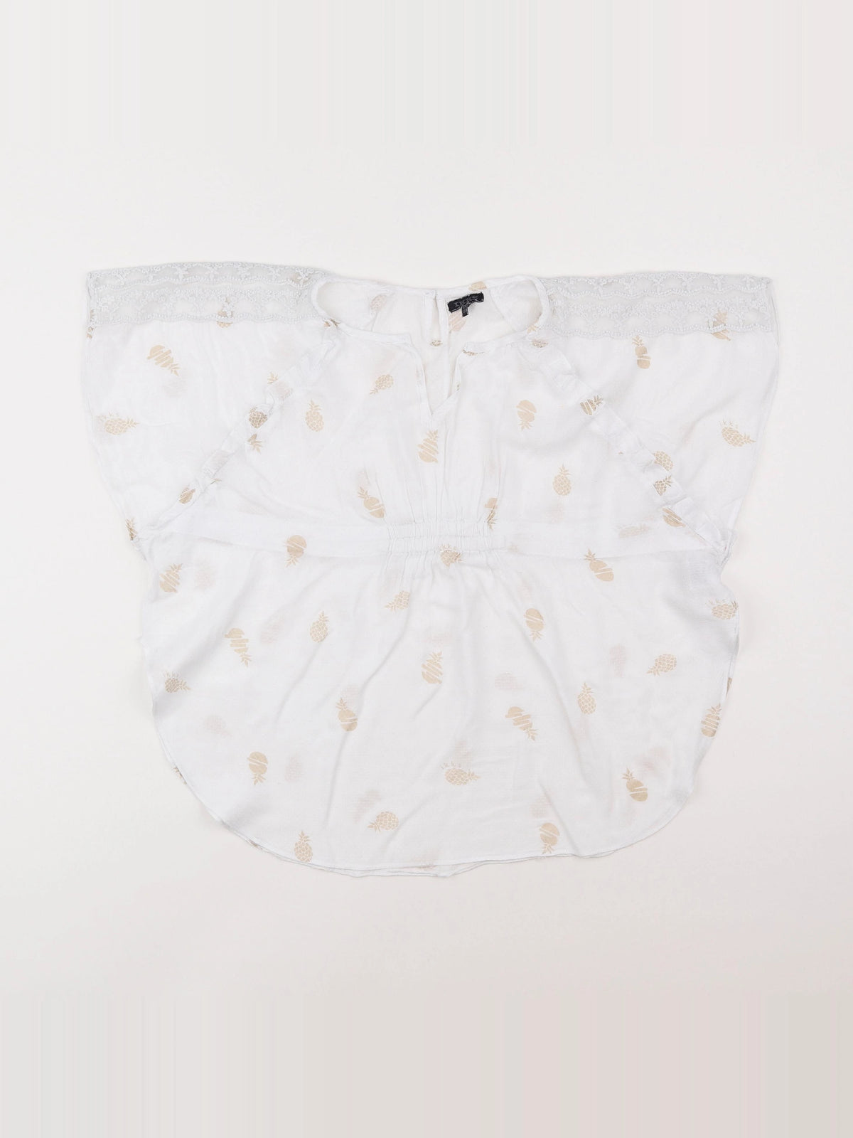 IKKS - blouse blanc - 10 ans
