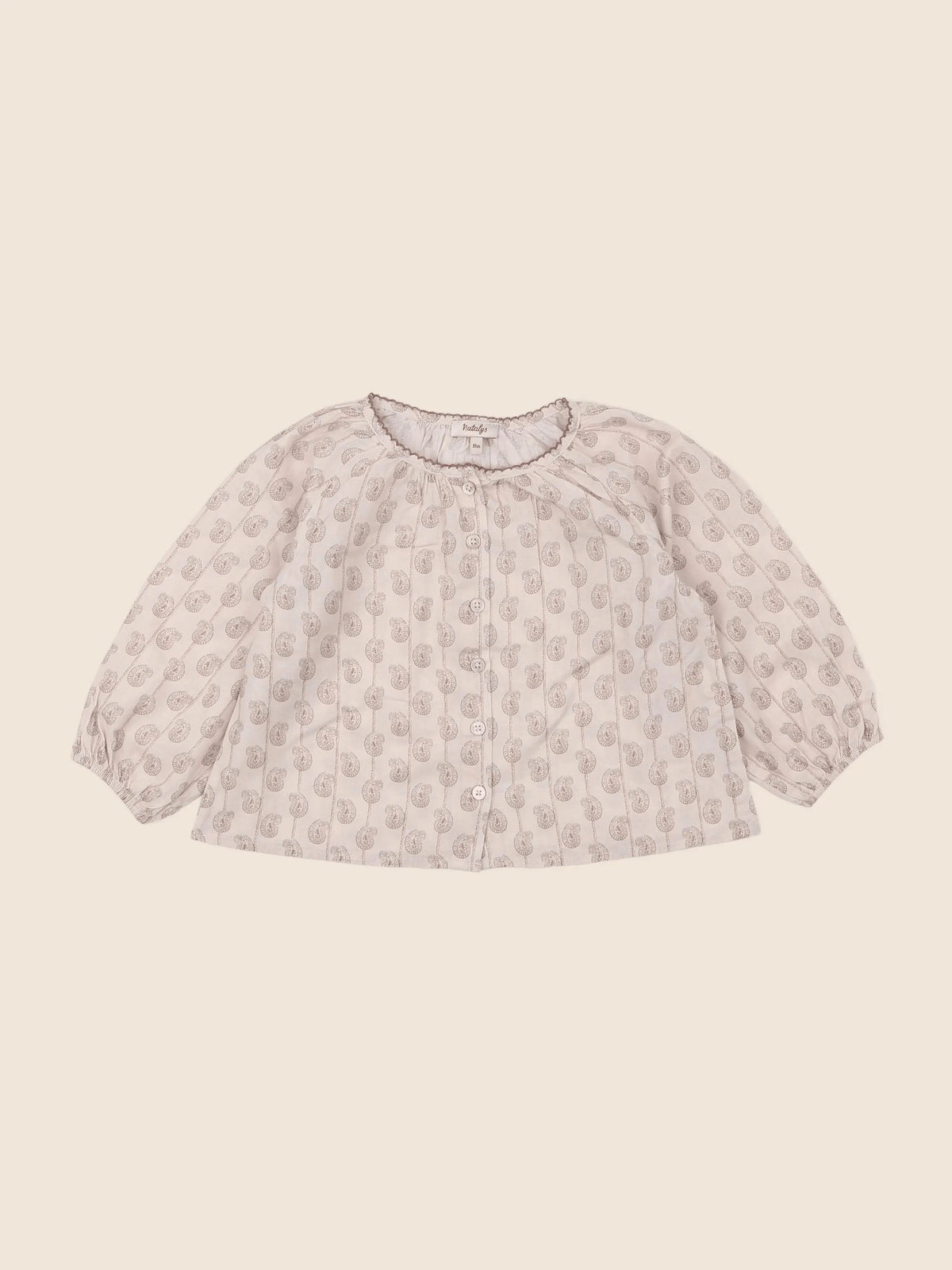 Natalys - blouse beige - 18 mois