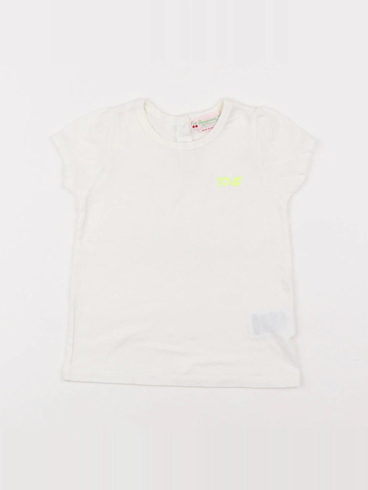 Bonpoint - tee-shirt blanc - 18 mois