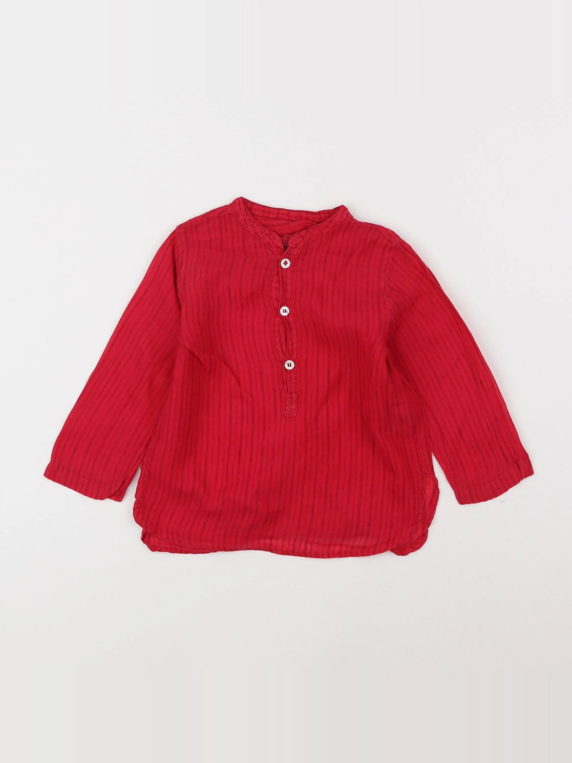 Bonton - blouse rose - 18 mois