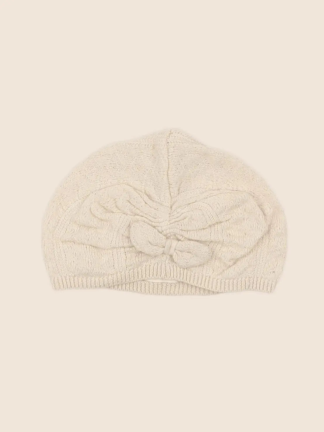 Vertbaudet - bonnet beige - 12/18 mois