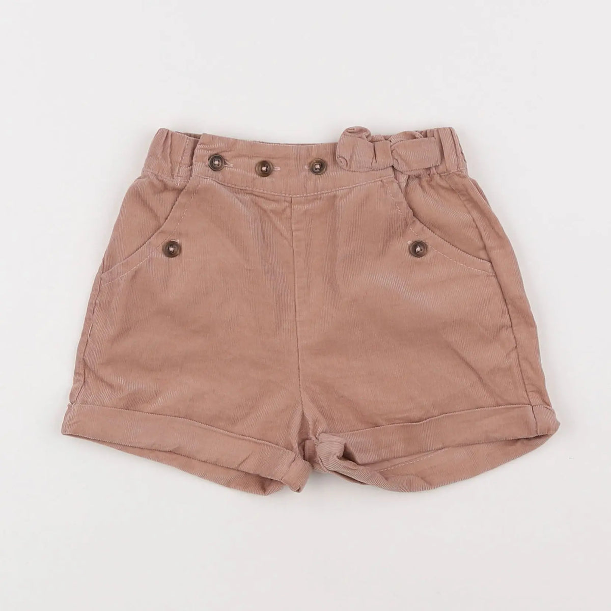 Vertbaudet - short rose - 18 mois