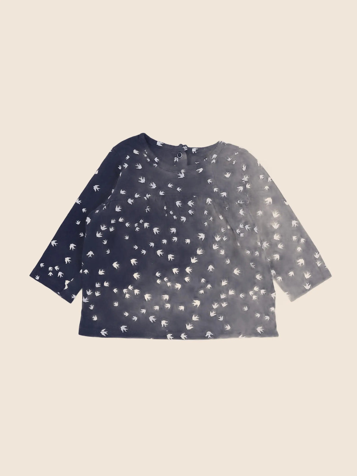 Vertbaudet - tee-shirt bleu - 6 mois