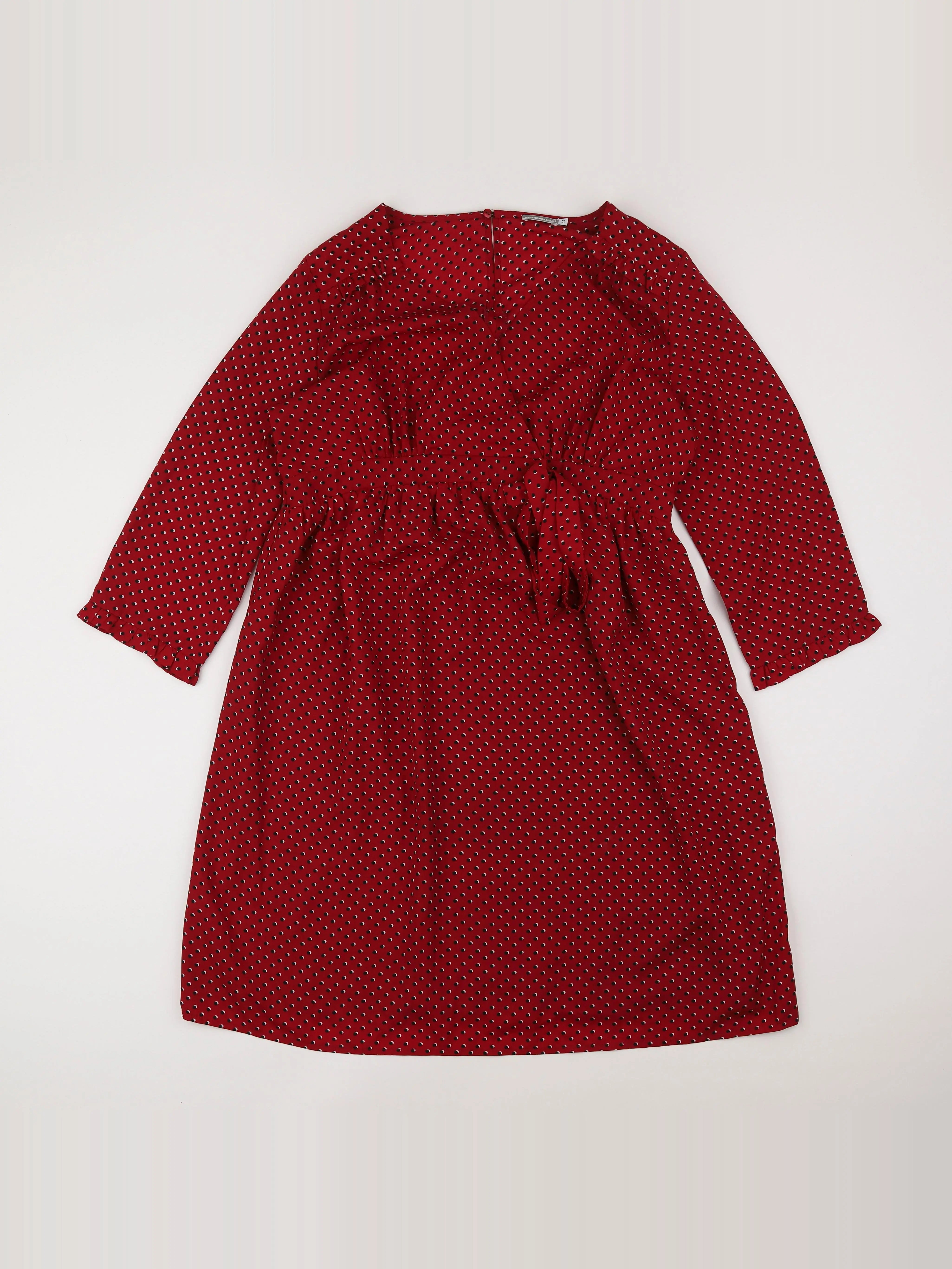 Vertbaudet - robe grossesse rouge - 44