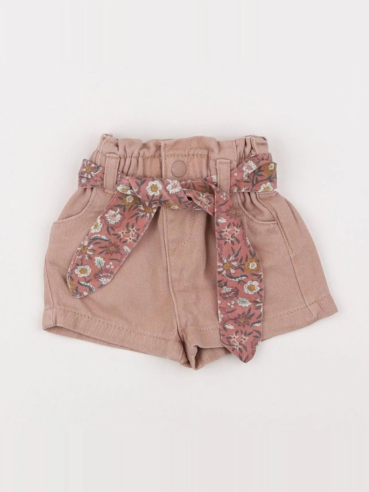 Vertbaudet - short rose - 3 mois