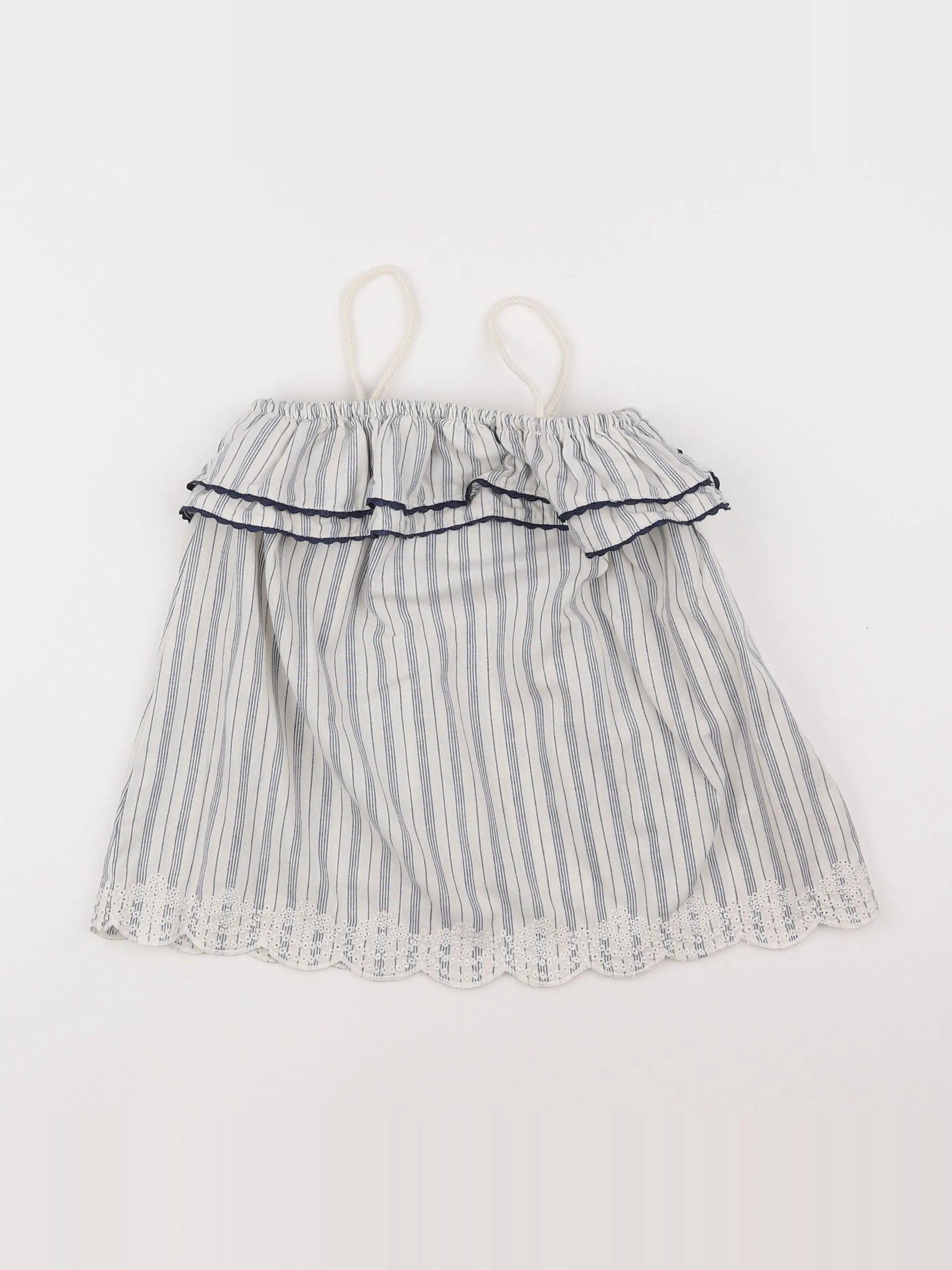 Vertbaudet - blouse beige - 2 ans