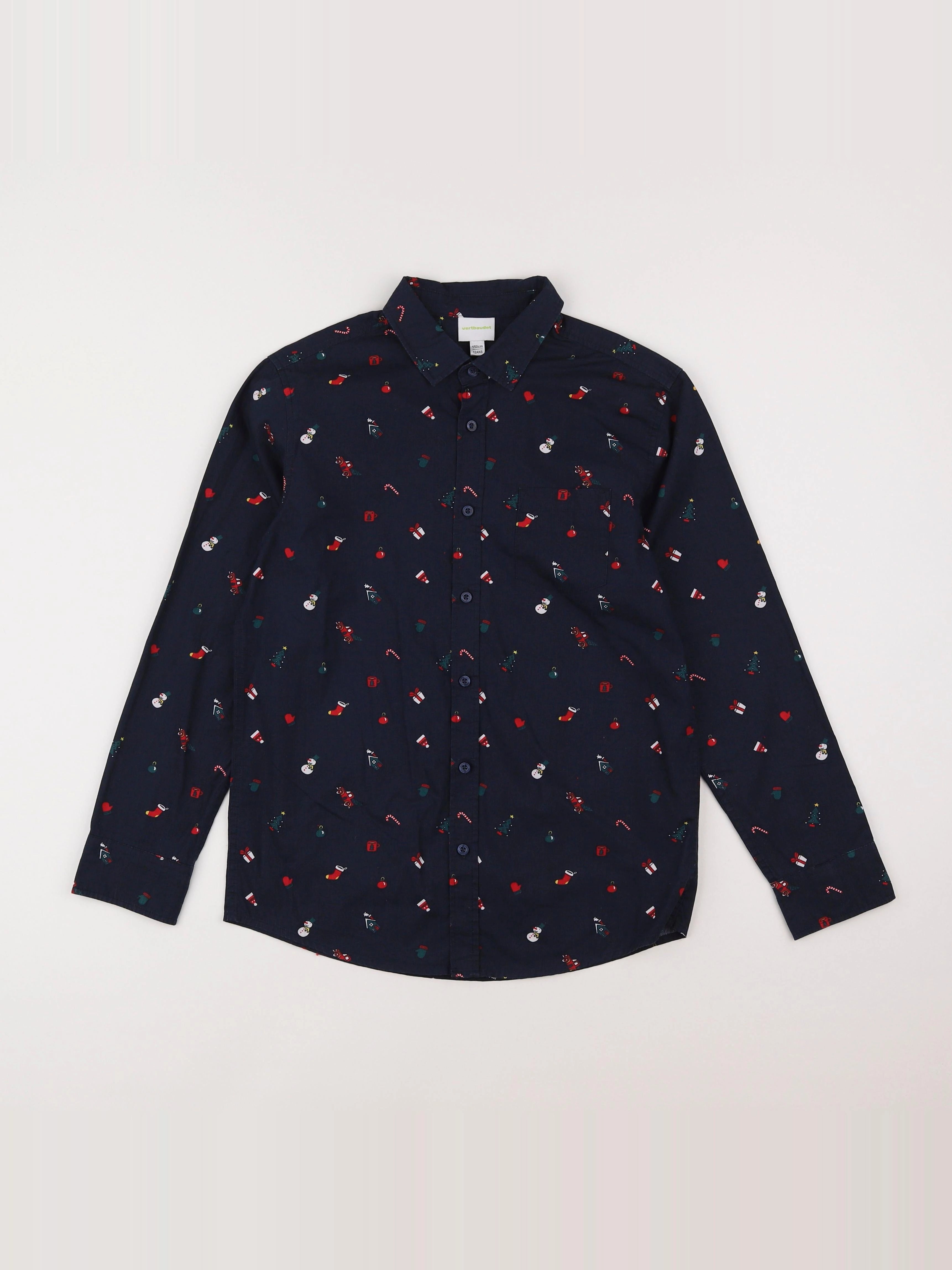 Vertbaudet - chemise bleu - 12 ans