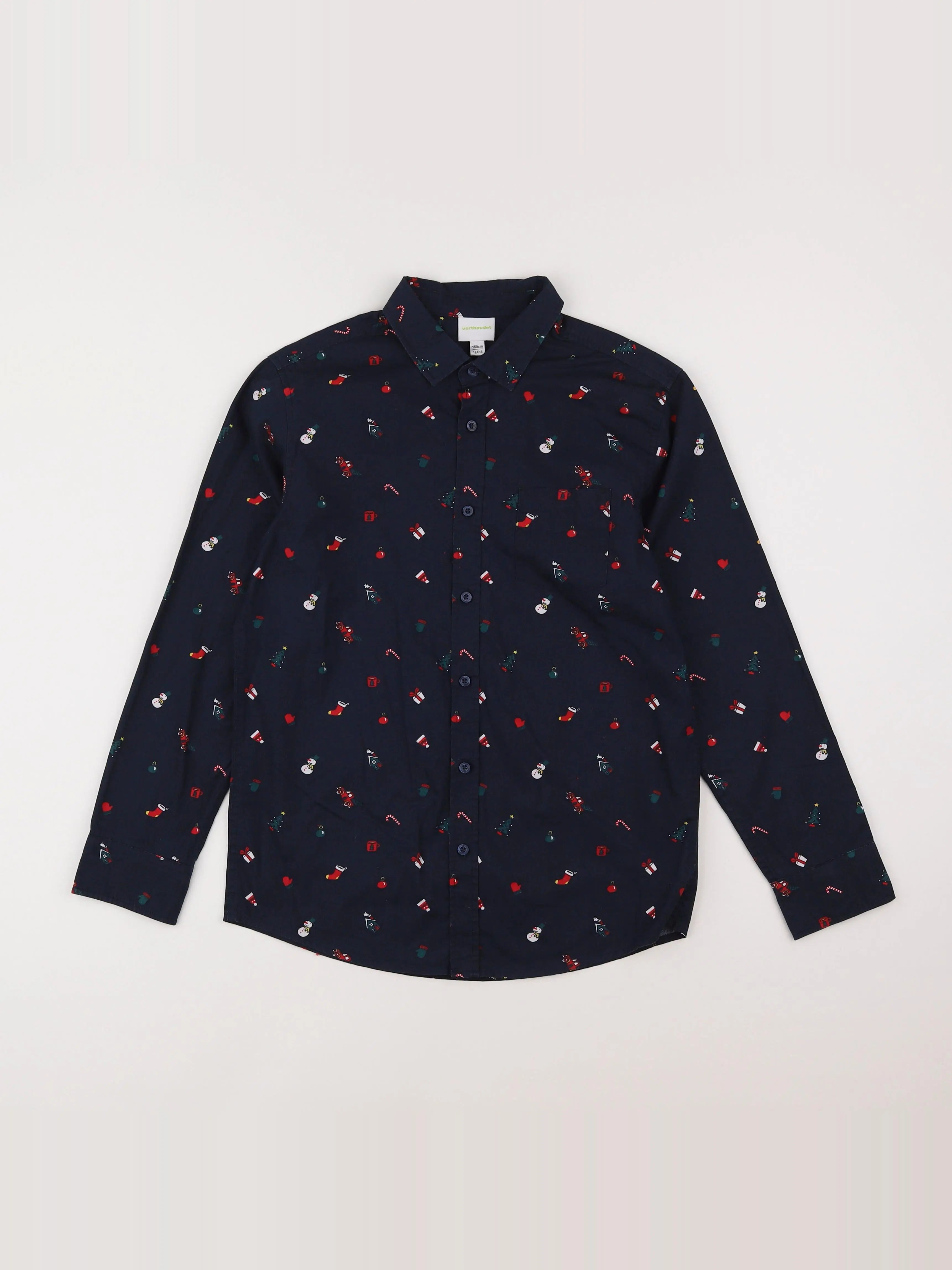 Vertbaudet - chemise bleu - 12 ans