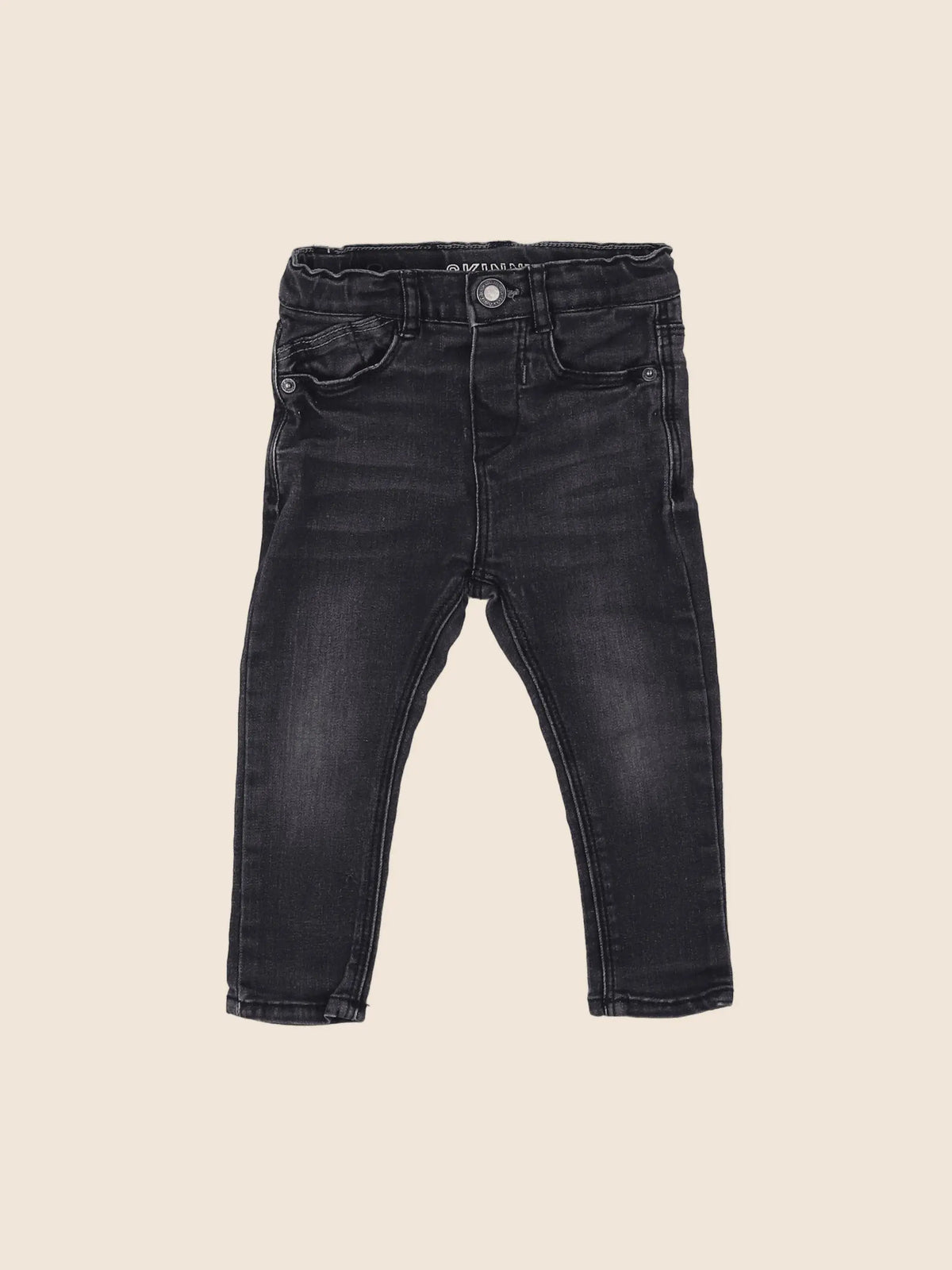 Zara - jean noir - 9/12 mois