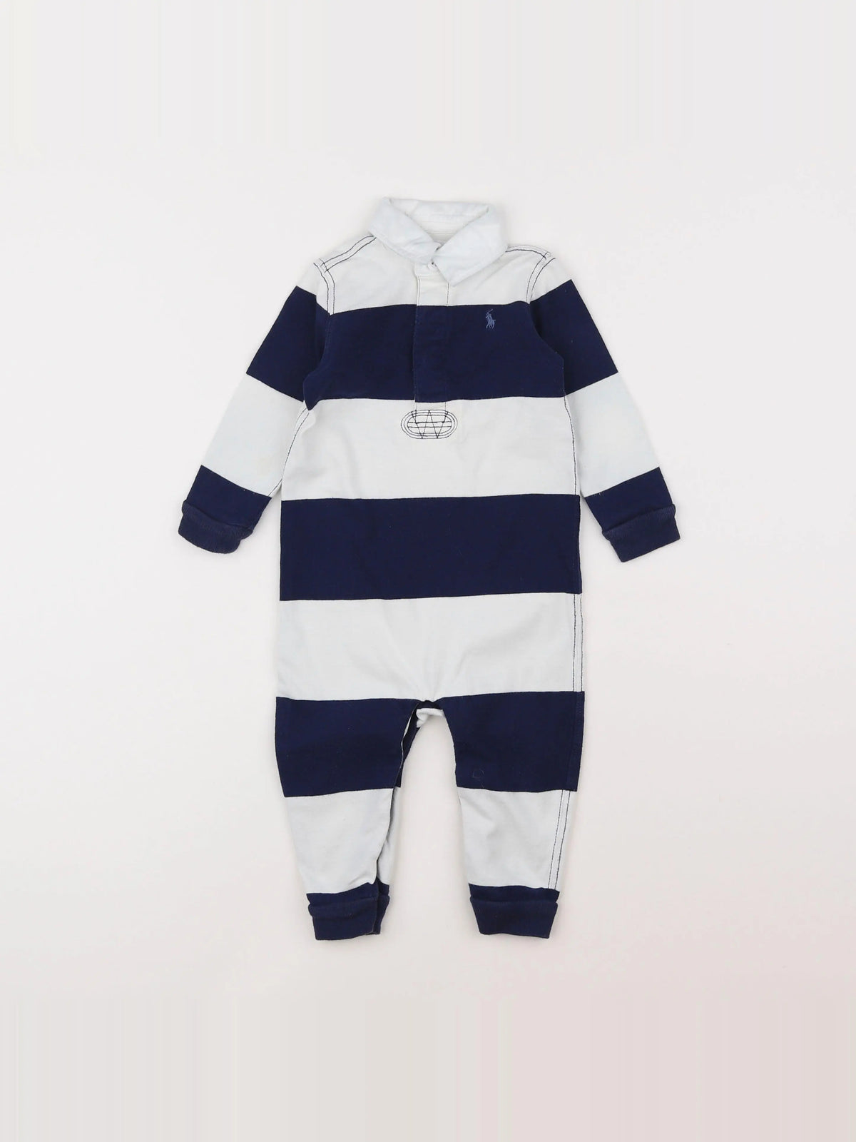 Ralph Lauren - combinaison bleu - 9 mois