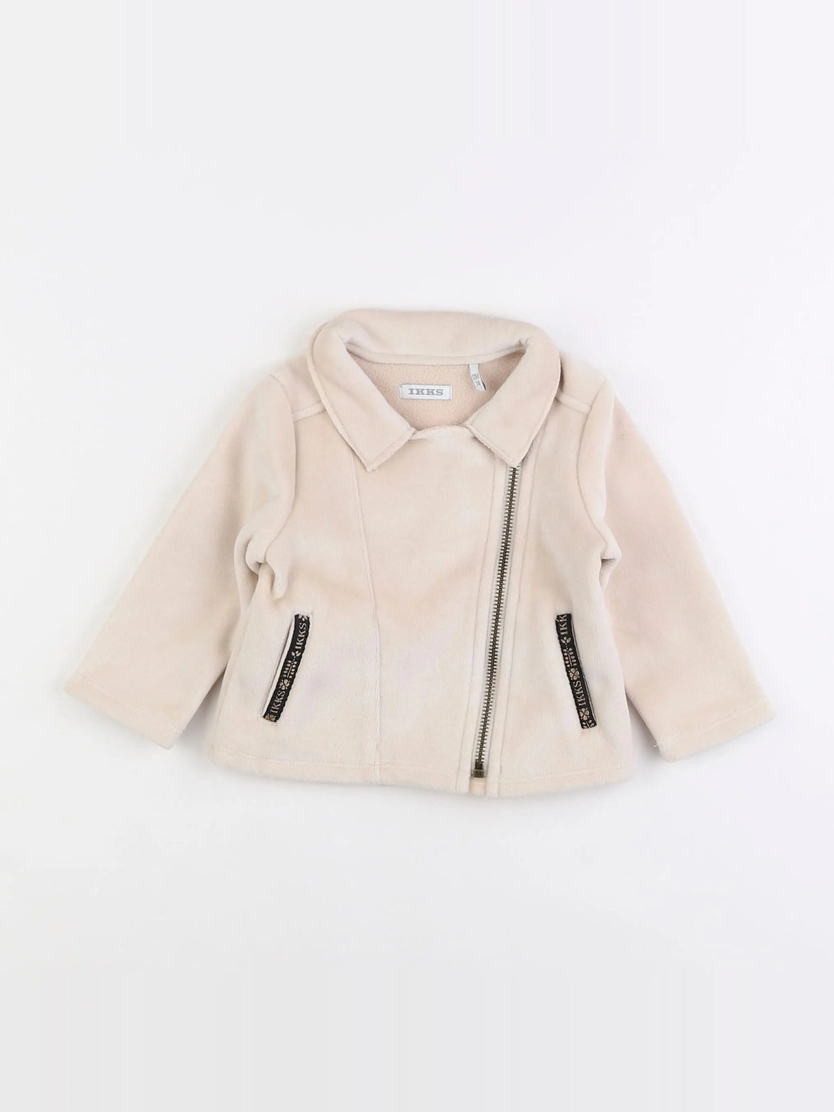IKKS - veste beige - 12 mois