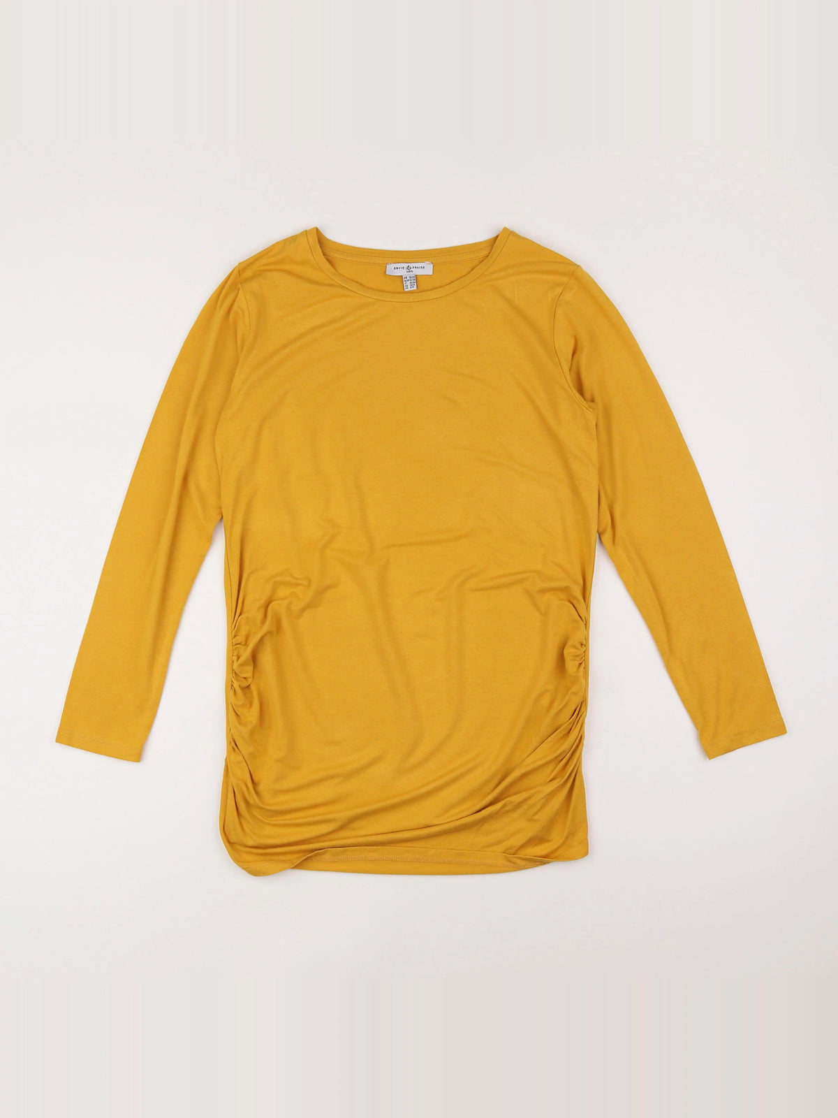 Envie de fraise - tee-shirt grossesse jaune - 38 à 40