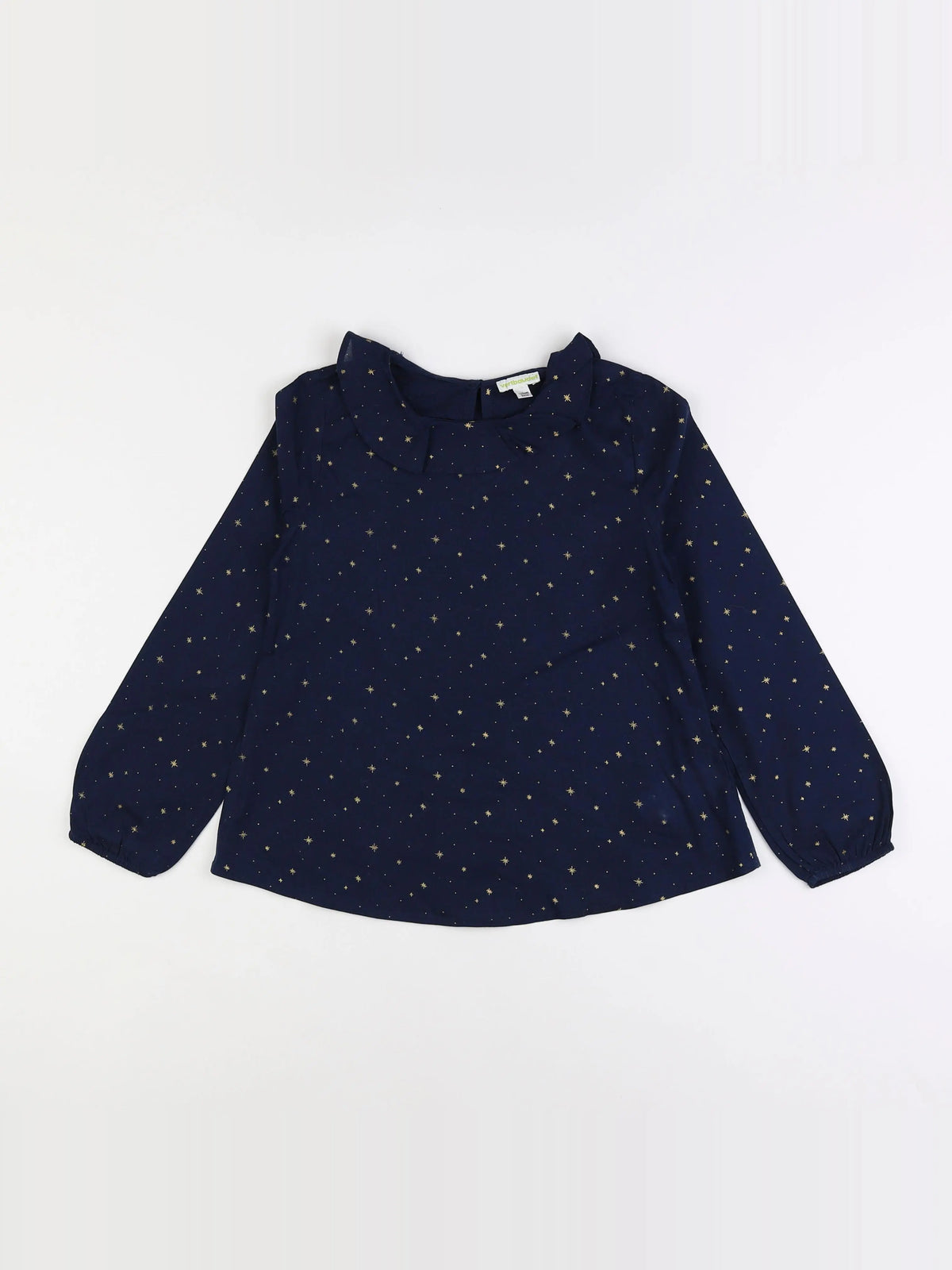 Vertbaudet - blouse bleu - 9 ans